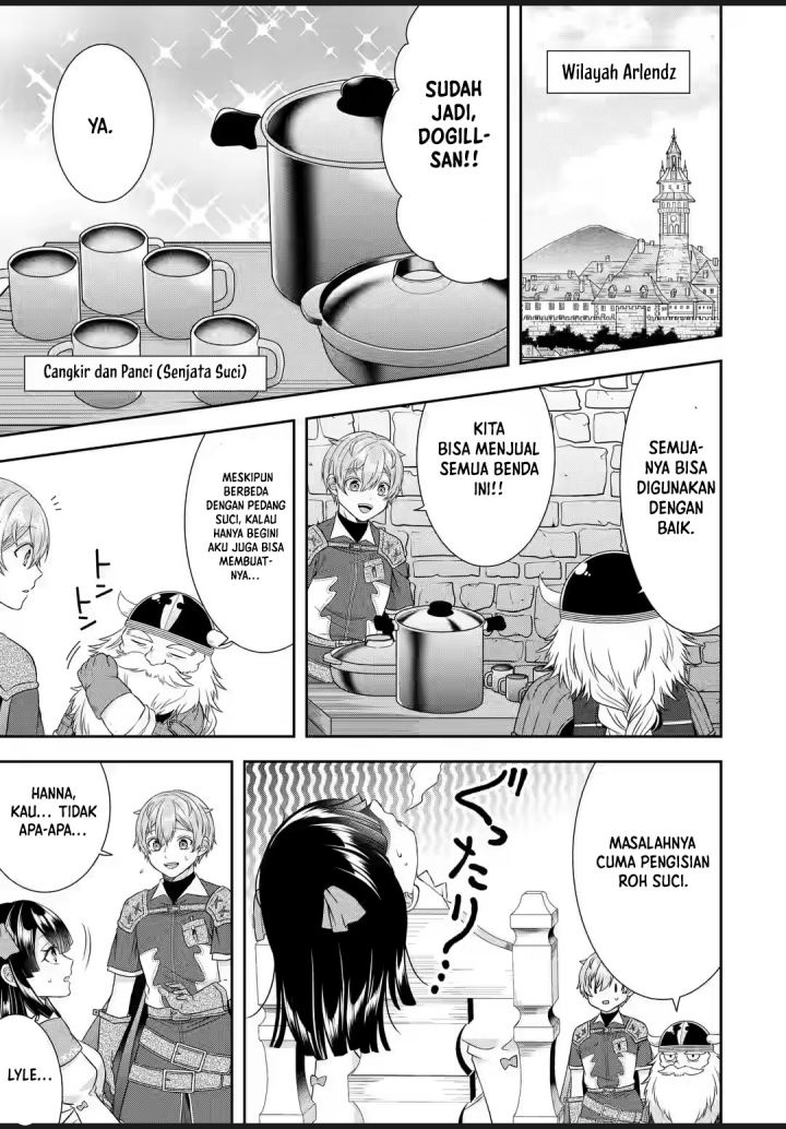 Tensei Ryoushu no Yuuryou Kaitaku: Zensei no Kioku o Ikashite White ni Tsutometara, Yuunou na Jinzai ga Atsumari Sugimashita Chapter 23.1 - halaman 10
