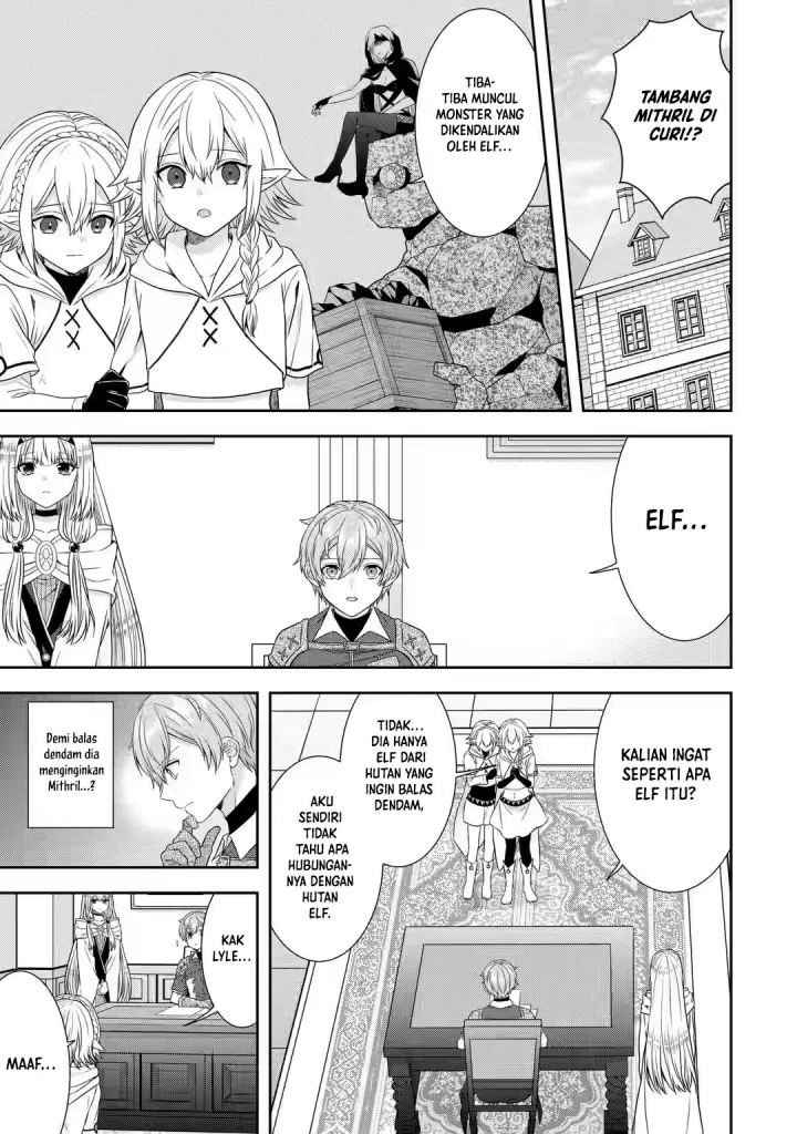 Tensei Ryoushu no Yuuryou Kaitaku: Zensei no Kioku o Ikashite White ni Tsutometara, Yuunou na Jinzai ga Atsumari Sugimashita Chapter 23.1 - halaman 12