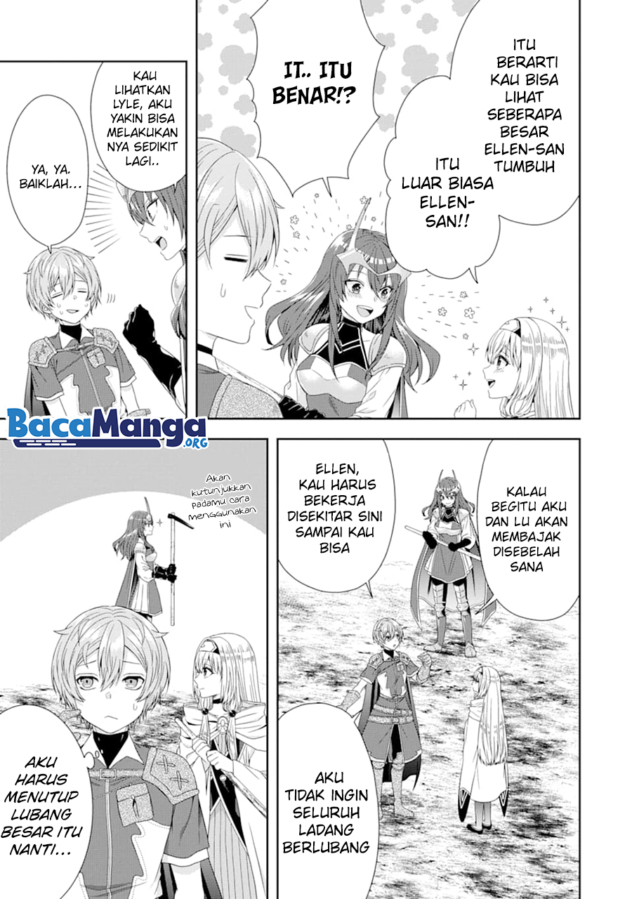 Tensei Ryoushu no Yuuryou Kaitaku: Zensei no Kioku o Ikashite White ni Tsutometara, Yuunou na Jinzai ga Atsumari Sugimashita Chapter 3.1 - halaman 8
