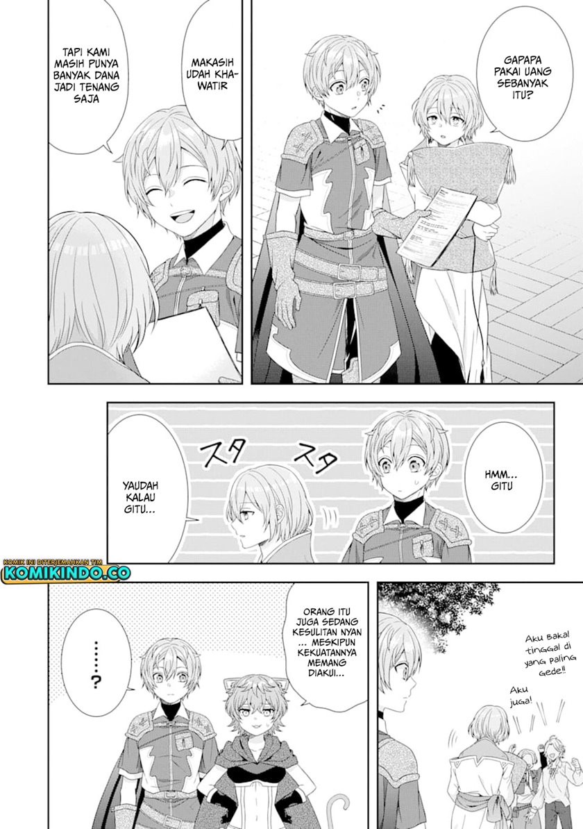 Tensei Ryoushu no Yuuryou Kaitaku: Zensei no Kioku o Ikashite White ni Tsutometara, Yuunou na Jinzai ga Atsumari Sugimashita Chapter 4.1 - halaman 4