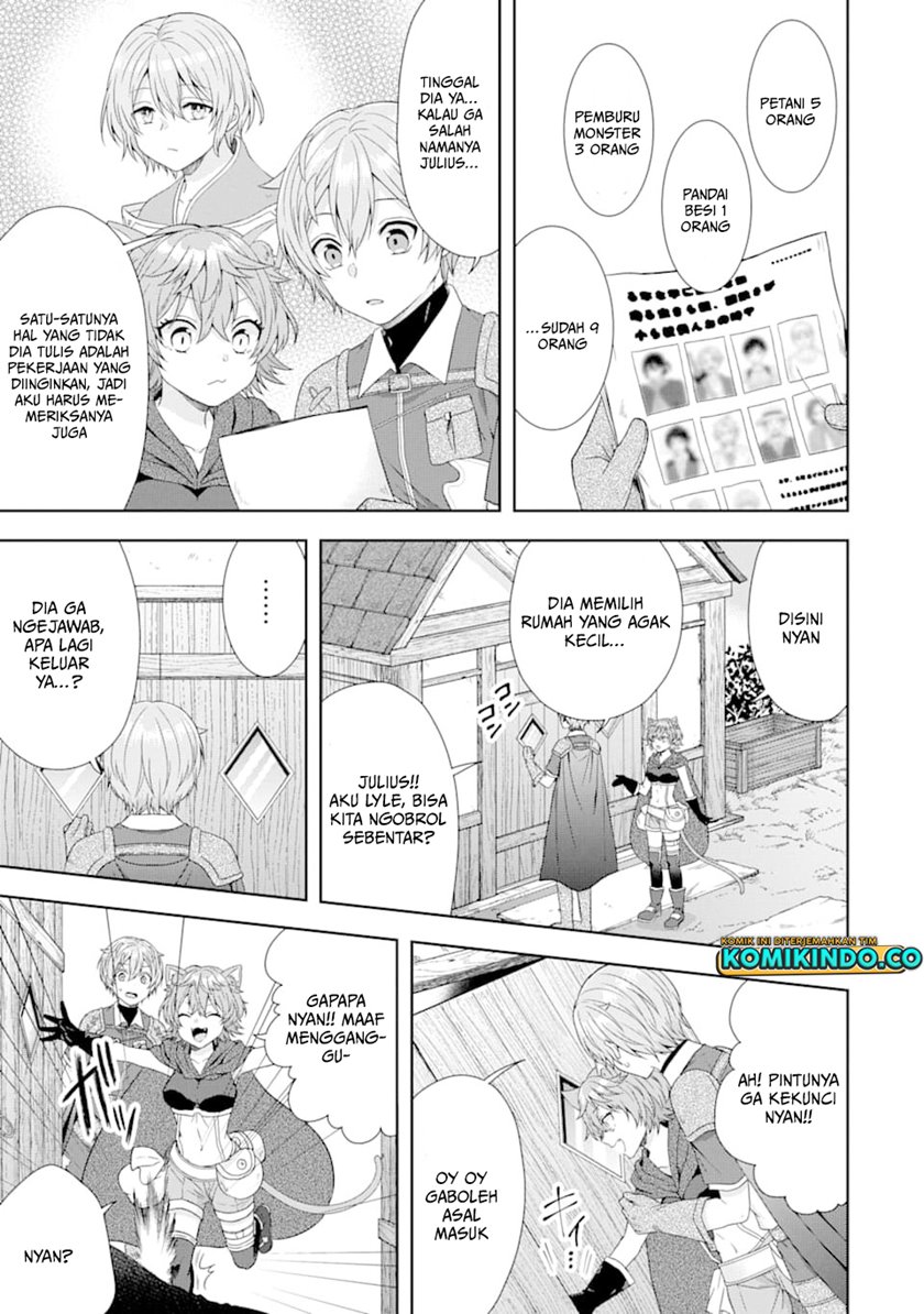 Tensei Ryoushu no Yuuryou Kaitaku: Zensei no Kioku o Ikashite White ni Tsutometara, Yuunou na Jinzai ga Atsumari Sugimashita Chapter 4.1 - halaman 7