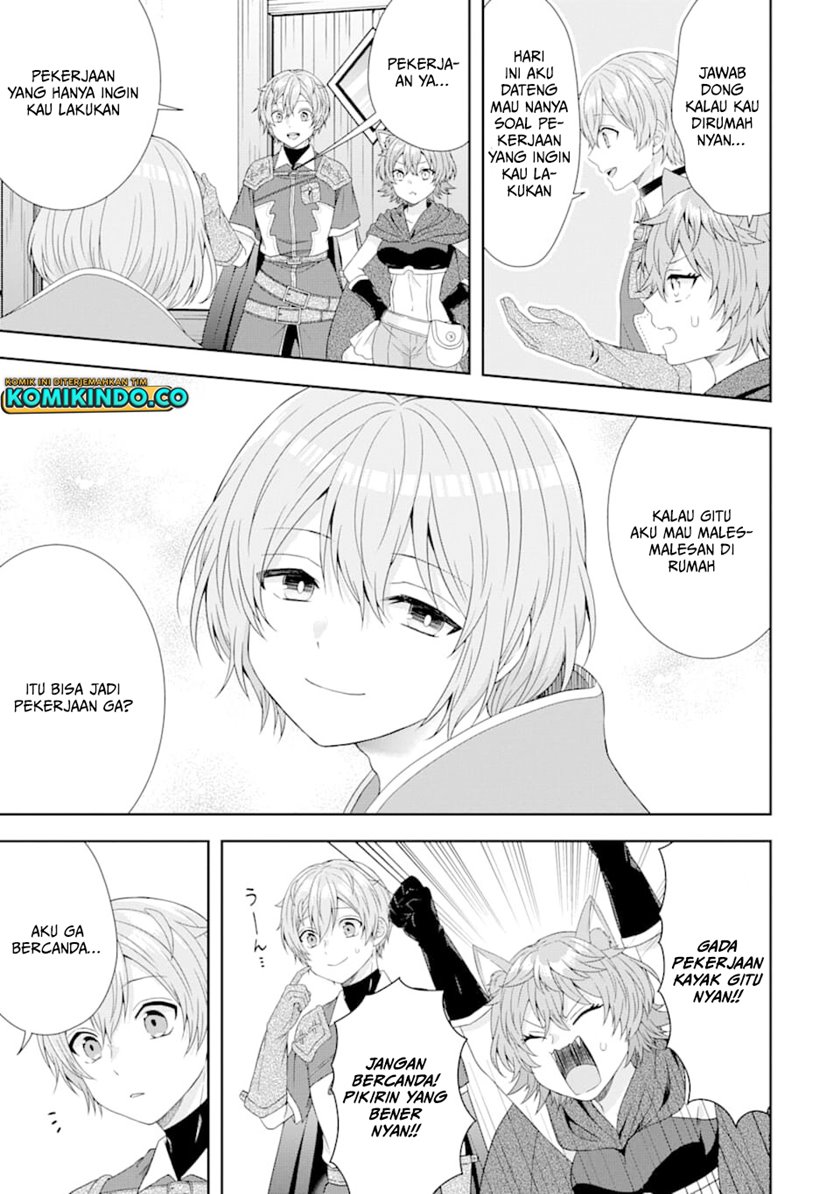 Tensei Ryoushu no Yuuryou Kaitaku: Zensei no Kioku o Ikashite White ni Tsutometara, Yuunou na Jinzai ga Atsumari Sugimashita Chapter 4.1 - halaman 9