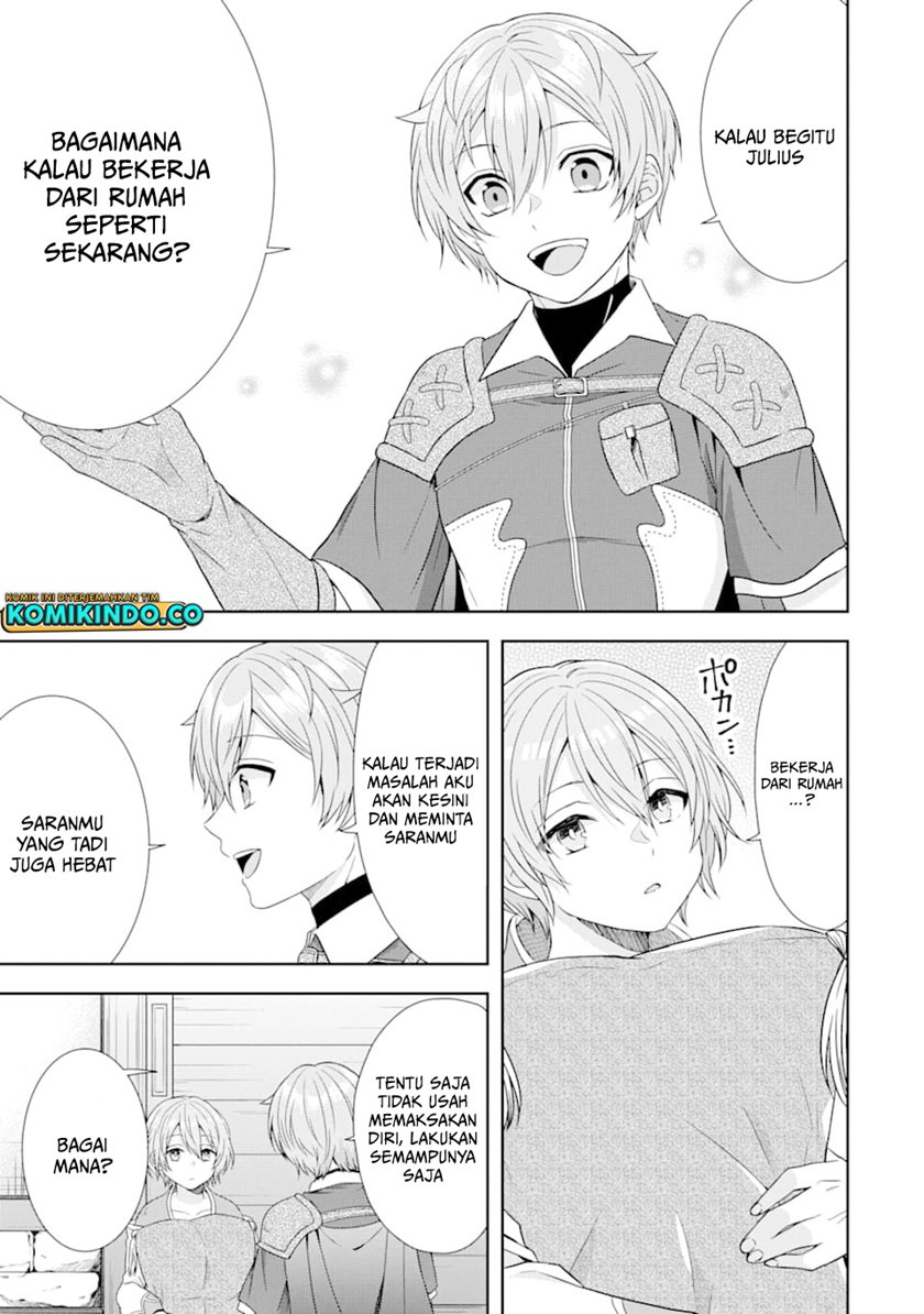 Tensei Ryoushu no Yuuryou Kaitaku: Zensei no Kioku o Ikashite White ni Tsutometara, Yuunou na Jinzai ga Atsumari Sugimashita Chapter 4.2 - halaman 3