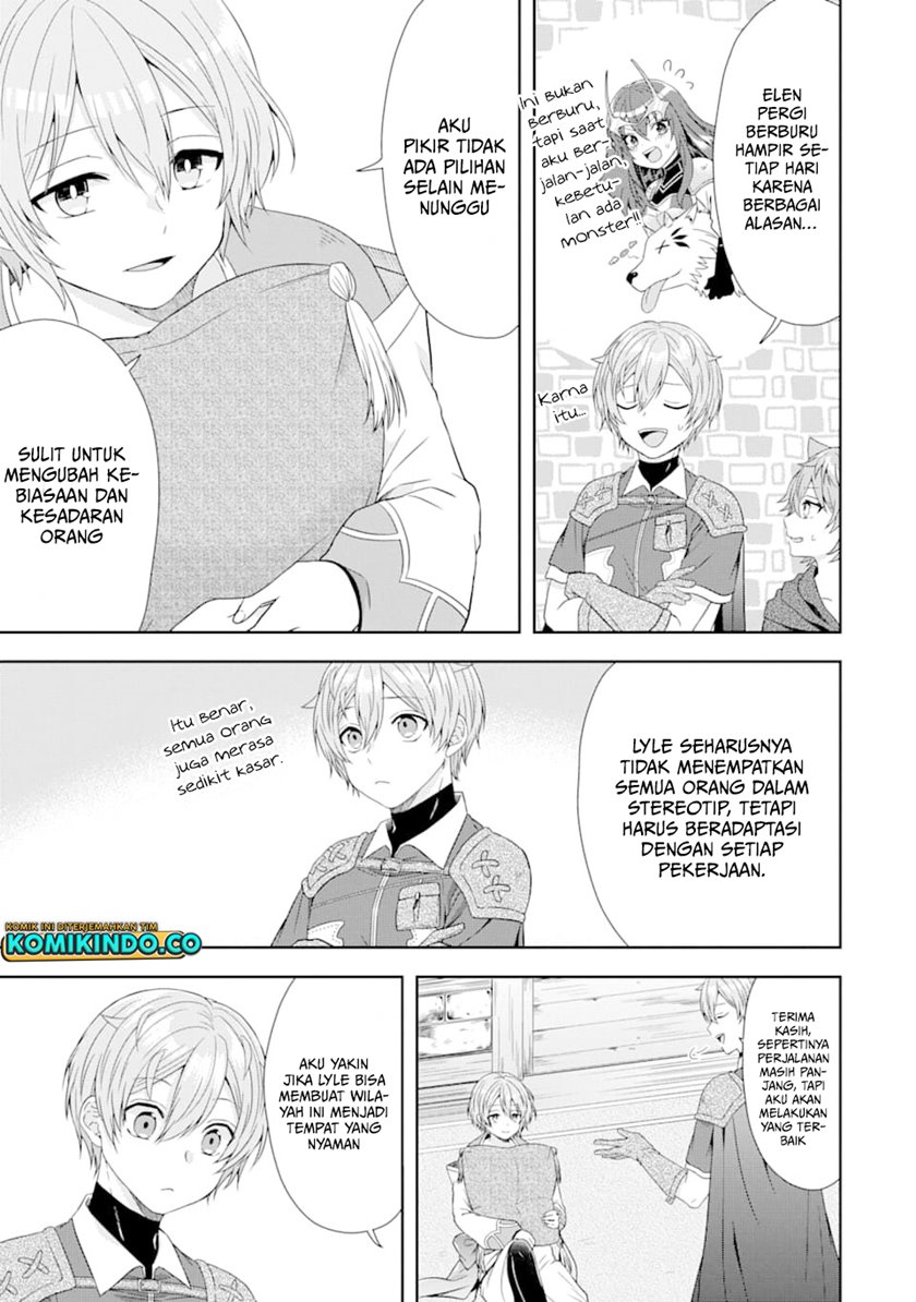 Tensei Ryoushu no Yuuryou Kaitaku: Zensei no Kioku o Ikashite White ni Tsutometara, Yuunou na Jinzai ga Atsumari Sugimashita Chapter 4.2 - halaman 5