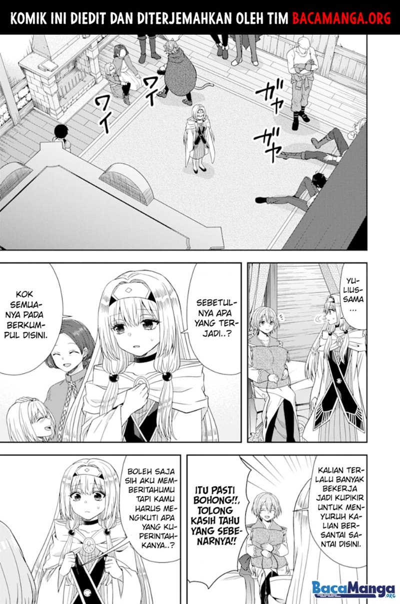 Tensei Ryoushu no Yuuryou Kaitaku: Zensei no Kioku o Ikashite White ni Tsutometara, Yuunou na Jinzai ga Atsumari Sugimashita Chapter 6.1 - halaman 2