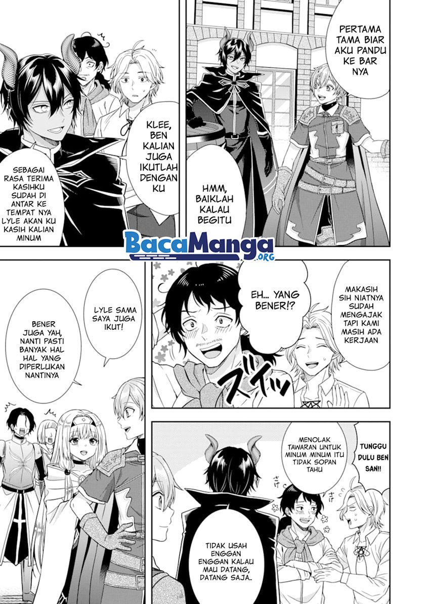 Tensei Ryoushu no Yuuryou Kaitaku: Zensei no Kioku o Ikashite White ni Tsutometara, Yuunou na Jinzai ga Atsumari Sugimashita Chapter 7.1 - halaman 10