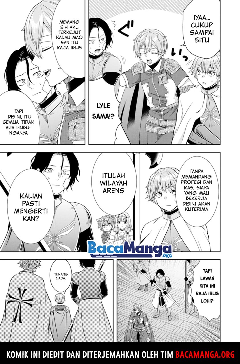 Tensei Ryoushu no Yuuryou Kaitaku: Zensei no Kioku o Ikashite White ni Tsutometara, Yuunou na Jinzai ga Atsumari Sugimashita Chapter 7.1 - halaman 4