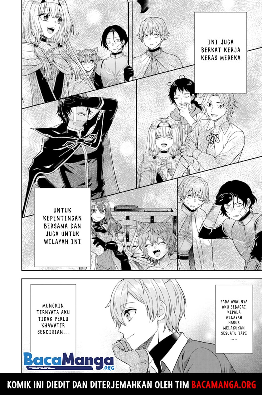 Tensei Ryoushu no Yuuryou Kaitaku: Zensei no Kioku o Ikashite White ni Tsutometara, Yuunou na Jinzai ga Atsumari Sugimashita Chapter 7.2 - halaman 4
