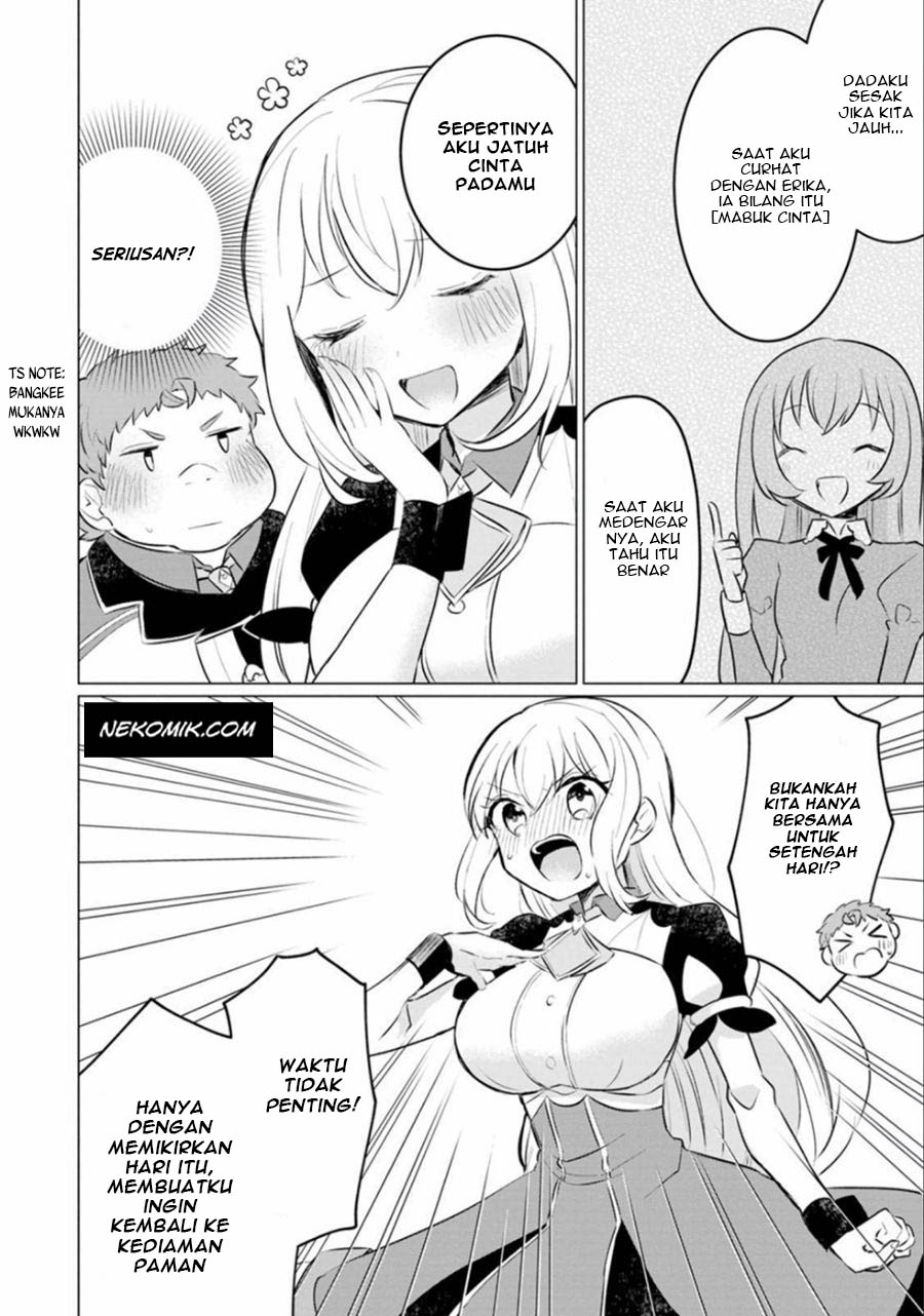 Tensei-saki ga Zannen Ouji Datta Ken: Ima wa Fukkin 1-kai mo Dekinai kedo Yasete Isekai Sukuimasu Chapter 10 - halaman 25