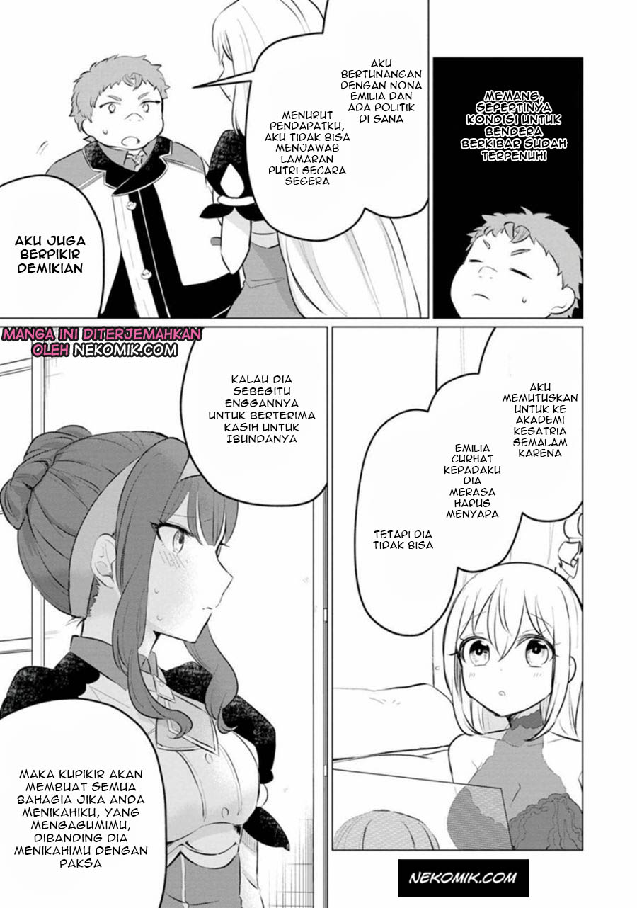 Tensei-saki ga Zannen Ouji Datta Ken: Ima wa Fukkin 1-kai mo Dekinai kedo Yasete Isekai Sukuimasu Chapter 10 - halaman 26