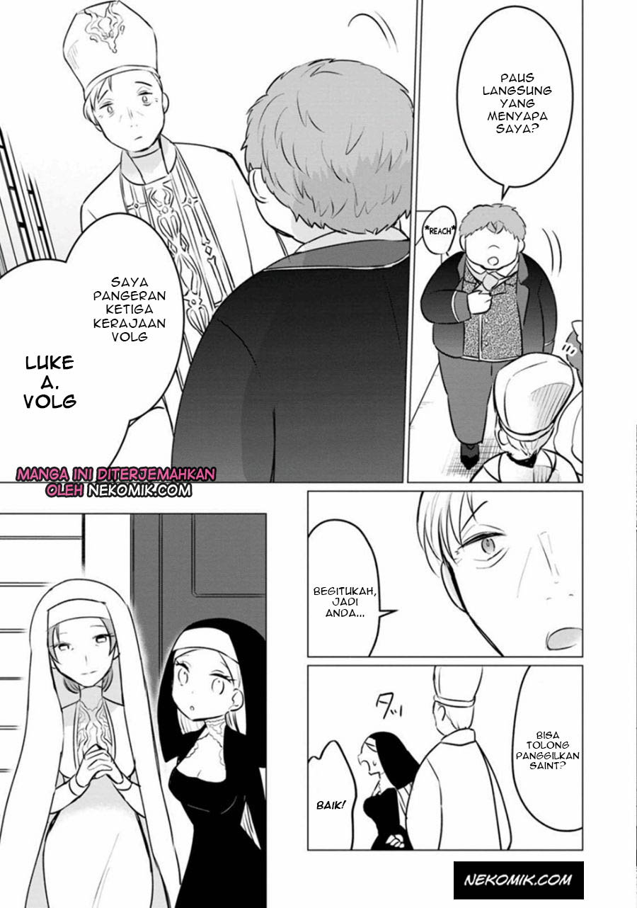 Tensei-saki ga Zannen Ouji Datta Ken: Ima wa Fukkin 1-kai mo Dekinai kedo Yasete Isekai Sukuimasu Chapter 9 - halaman 12