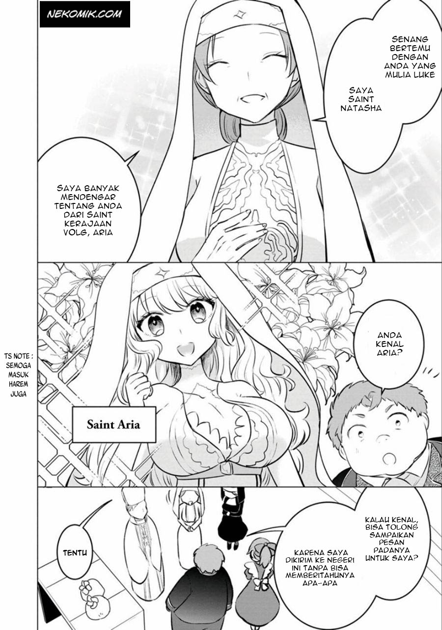 Tensei-saki ga Zannen Ouji Datta Ken: Ima wa Fukkin 1-kai mo Dekinai kedo Yasete Isekai Sukuimasu Chapter 9 - halaman 13