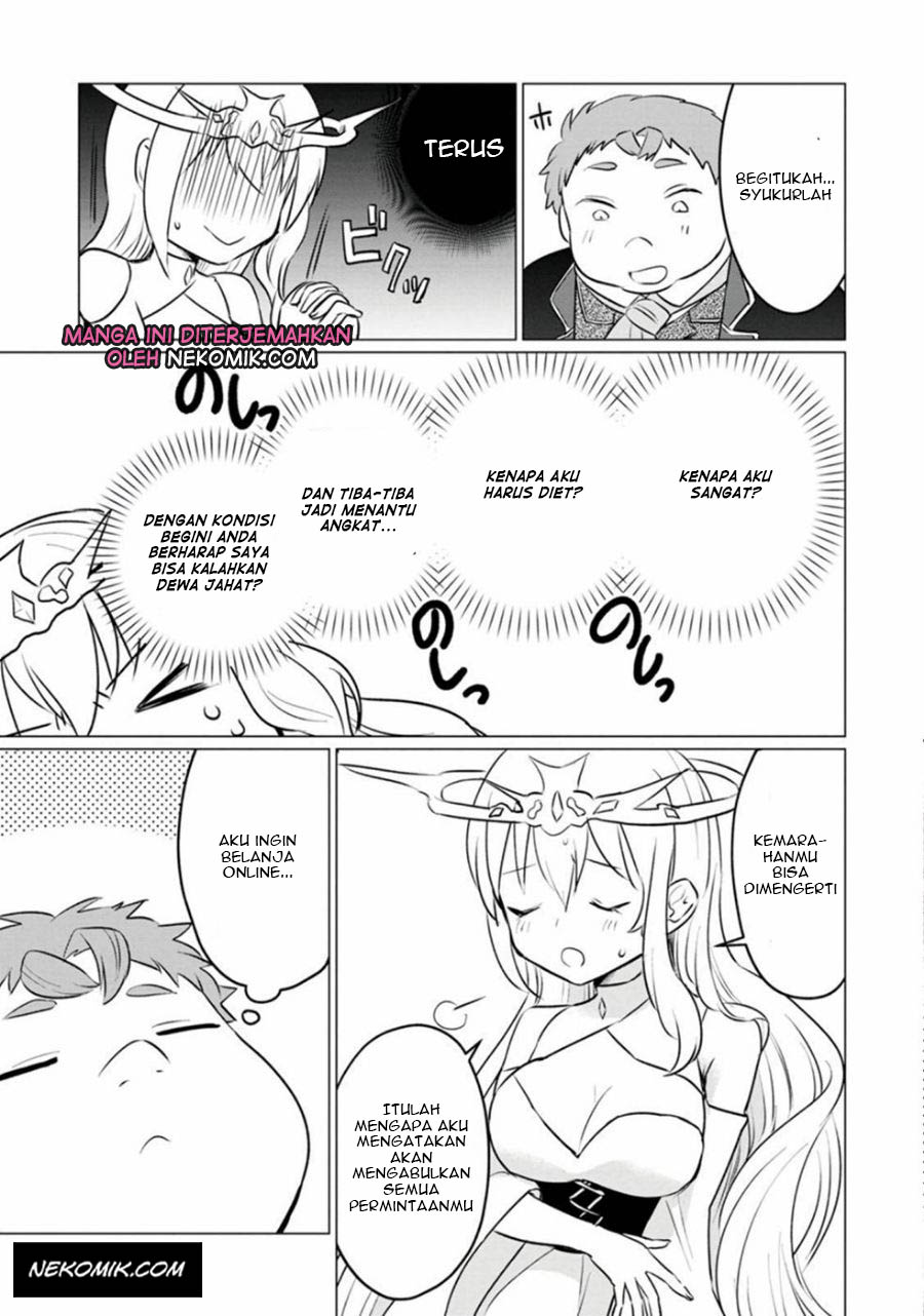 Tensei-saki ga Zannen Ouji Datta Ken: Ima wa Fukkin 1-kai mo Dekinai kedo Yasete Isekai Sukuimasu Chapter 9 - halaman 18