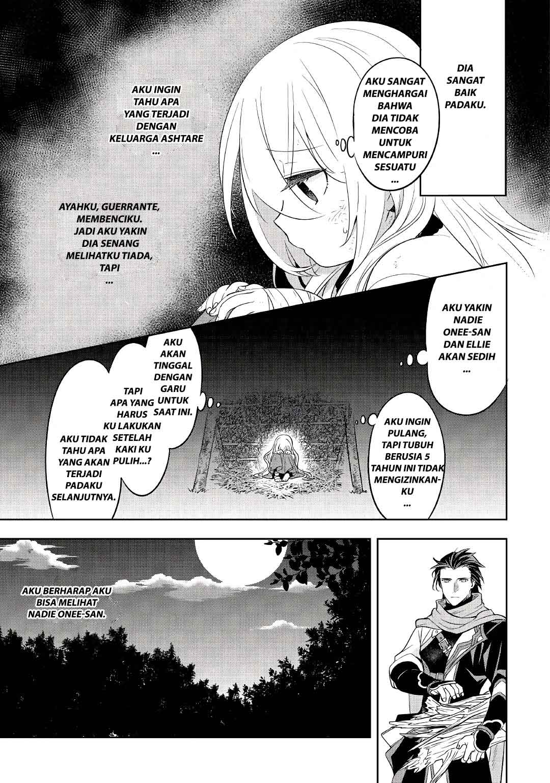 Tensei-saki wa Moumoku Youjo deshita: Zense no Kioku to Mahou wo Tayori ni Ikinobimasu Chapter 1 - halaman 18