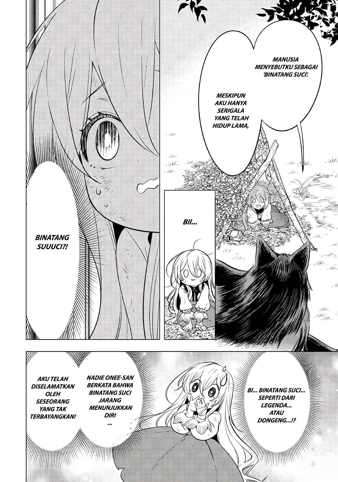 Tensei-saki wa Moumoku Youjo deshita: Zense no Kioku to Mahou wo Tayori ni Ikinobimasu Chapter 1 - halaman 9