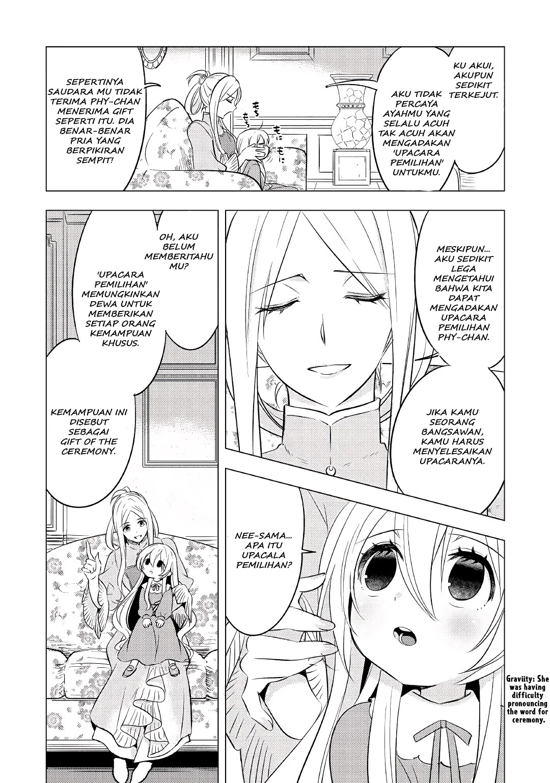 Tensei-saki wa Moumoku Youjo deshita: Zense no Kioku to Mahou wo Tayori ni Ikinobimasu Chapter 2 - halaman 10