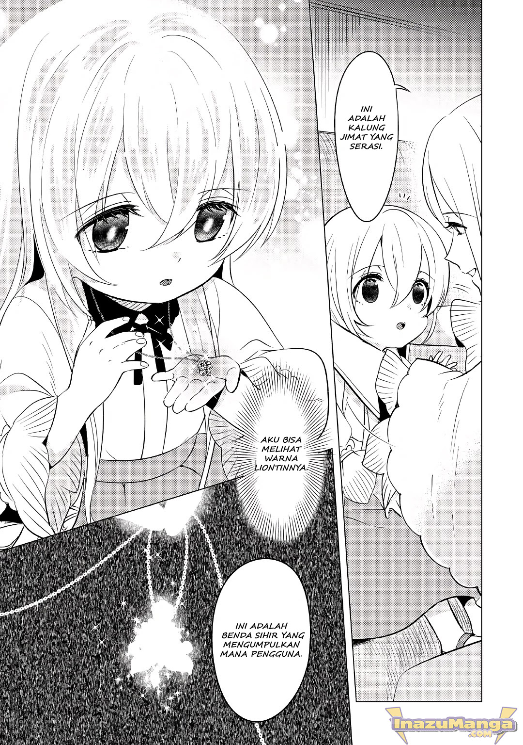Tensei-saki wa Moumoku Youjo deshita: Zense no Kioku to Mahou wo Tayori ni Ikinobimasu Chapter 2 - halaman 16