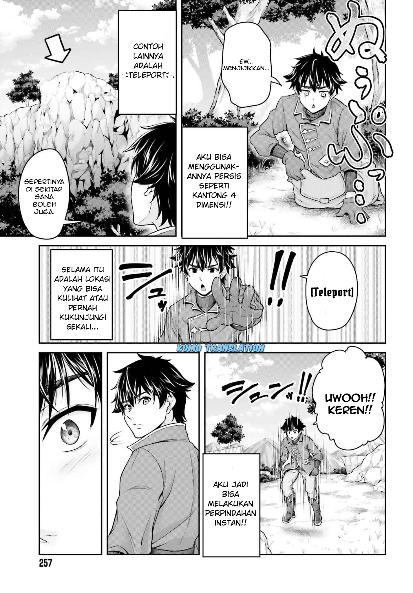 Tensei shita Kuukan Mahoutsukai wa Shoutai Kakushite Medachitai! Chapter 1 - halaman 16