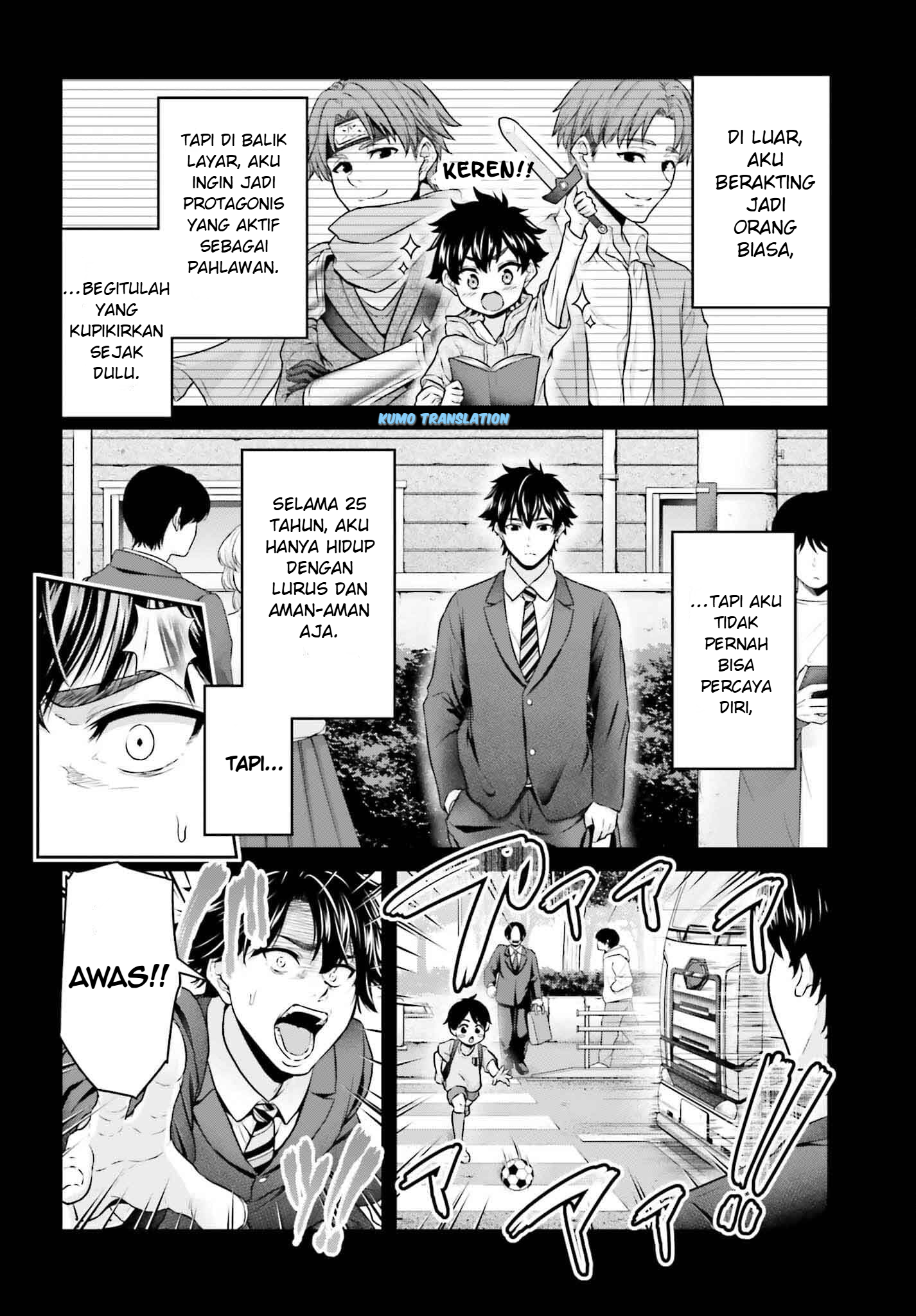 Tensei shita Kuukan Mahoutsukai wa Shoutai Kakushite Medachitai! Chapter 1 - halaman 7