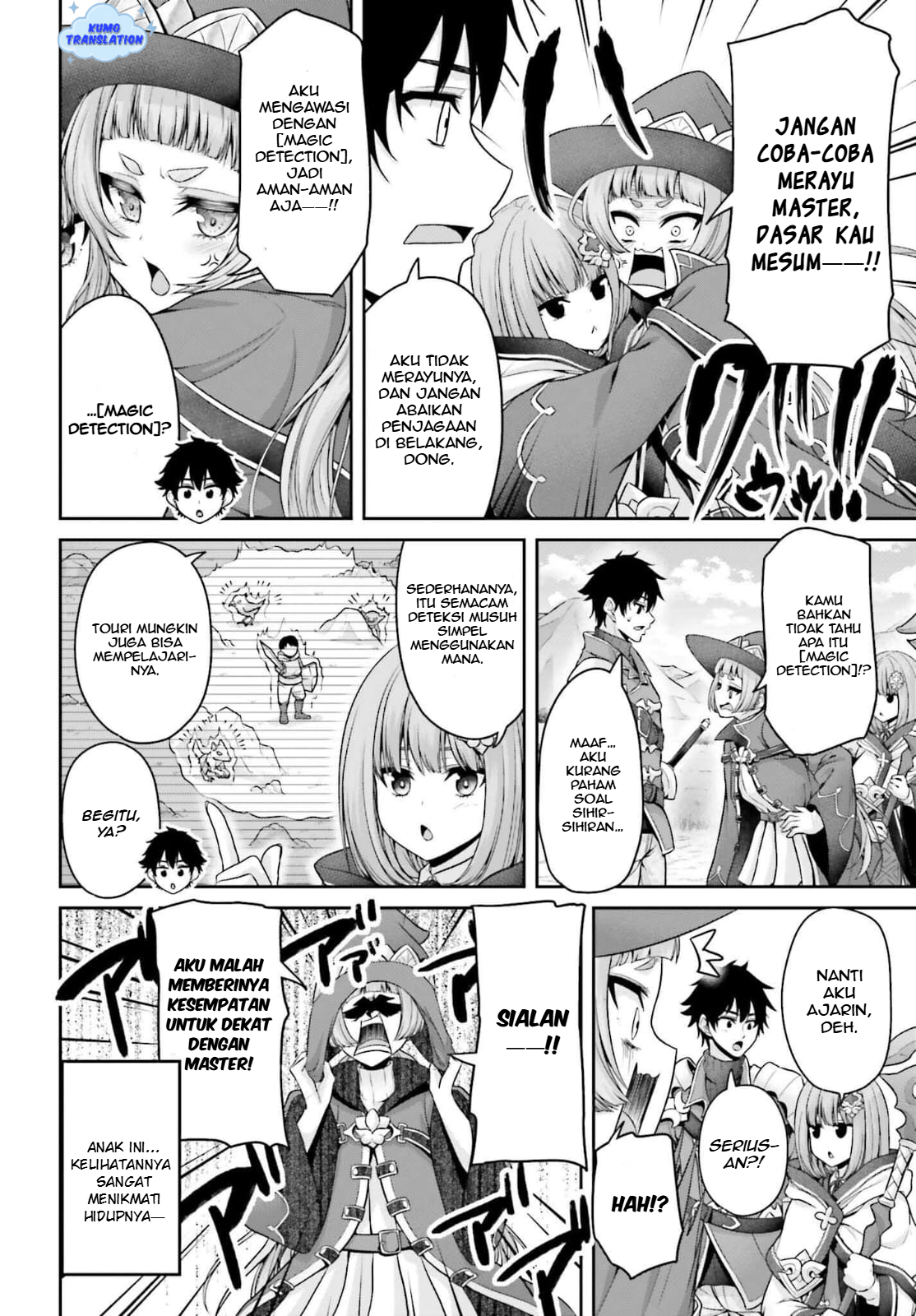 Tensei shita Kuukan Mahoutsukai wa Shoutai Kakushite Medachitai! Chapter 5.1 - halaman 11