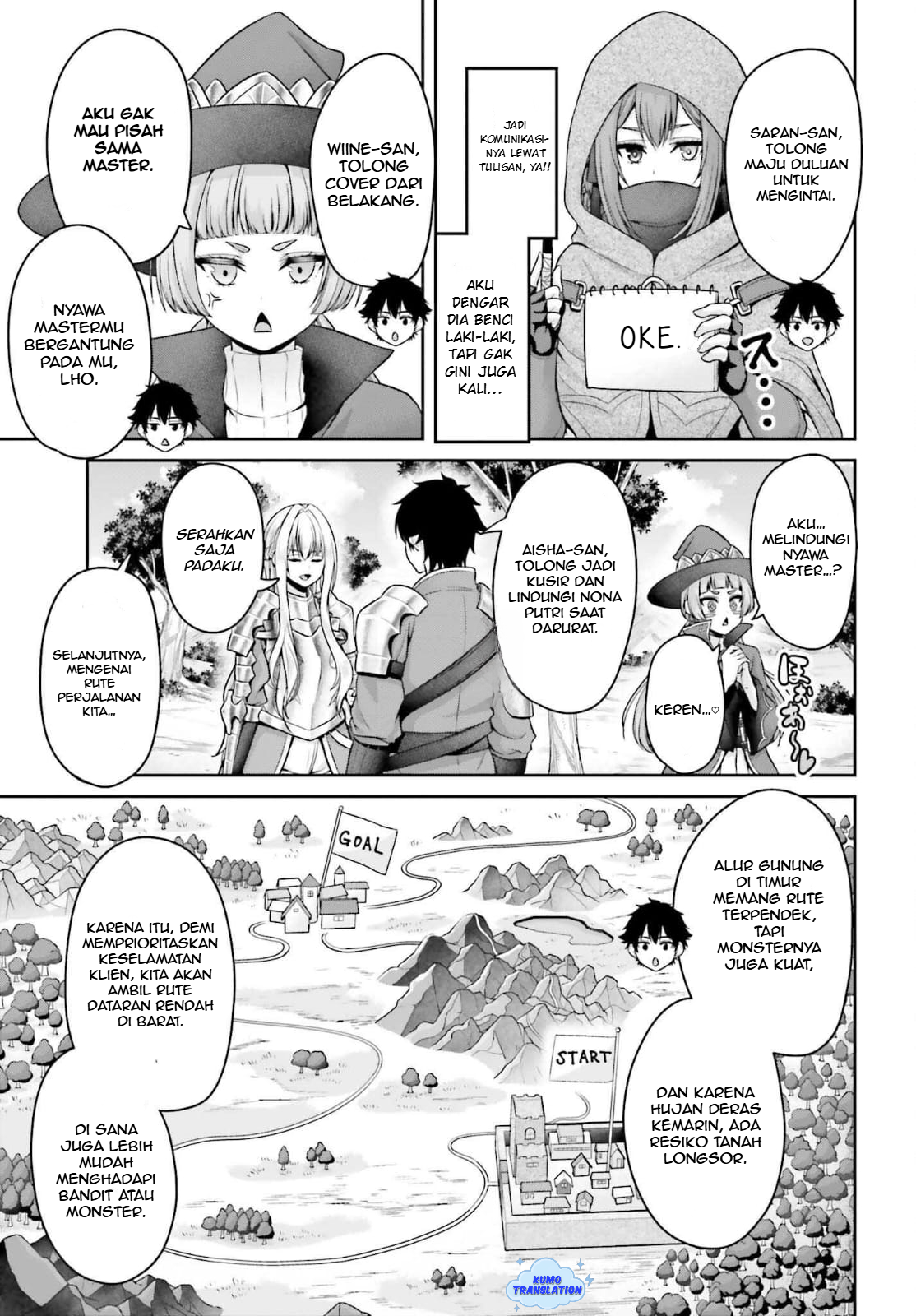 Tensei shita Kuukan Mahoutsukai wa Shoutai Kakushite Medachitai! Chapter 5.1 - halaman 8