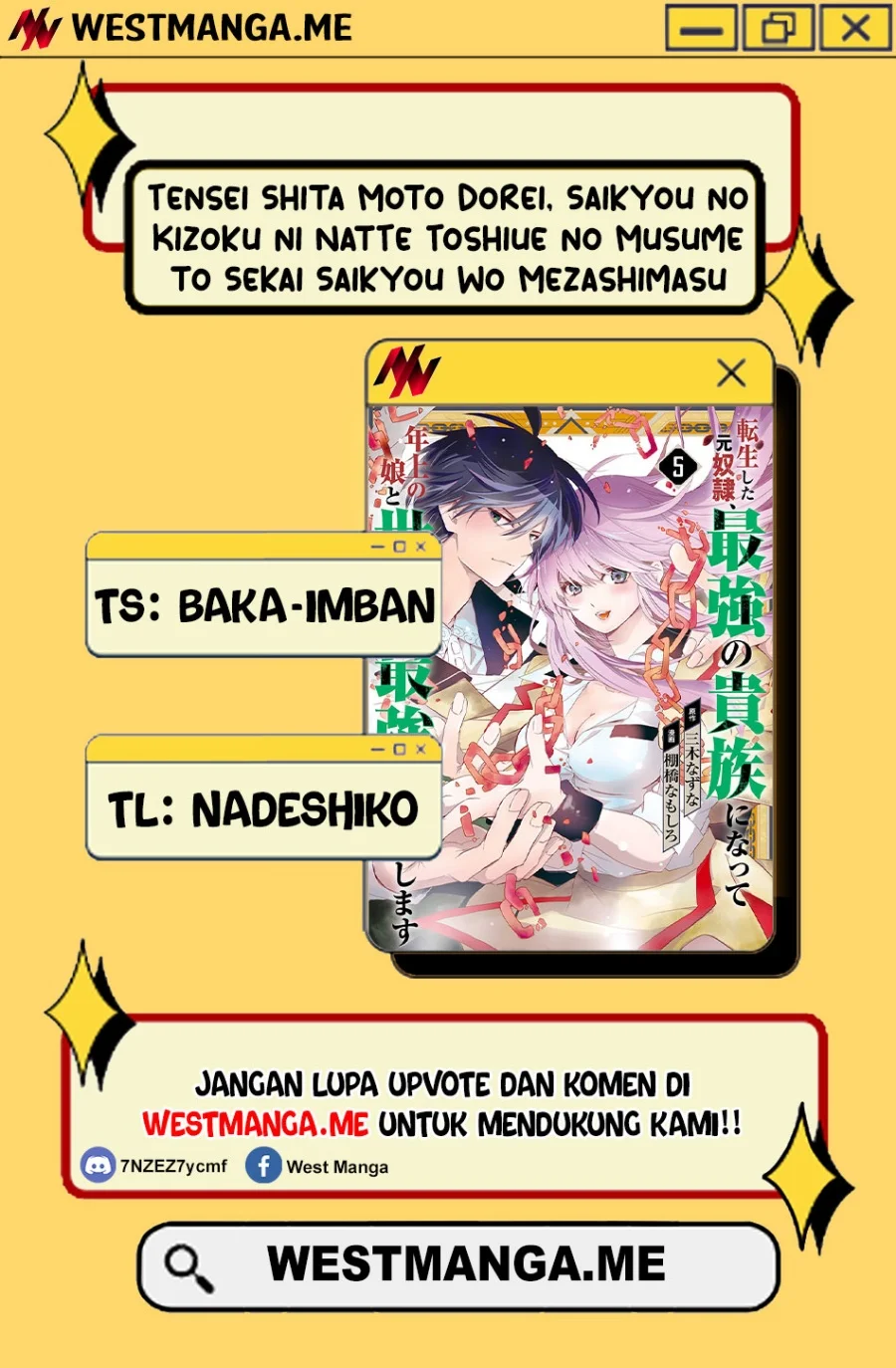 Tensei shita Moto Dorei, Saikyou no Kizoku ni Natte Toshiue no Musume to Sekai Saikyou wo Mezashimasu Chapter 12 - halaman 3