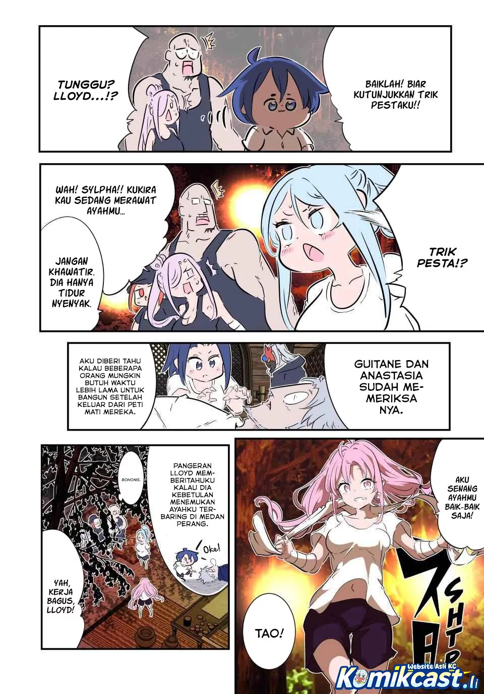Tensei Shitara dai Nana Ouji dattanode, Kimamani Majutsu o Kiwamemasu Chapter 208 - halaman 8