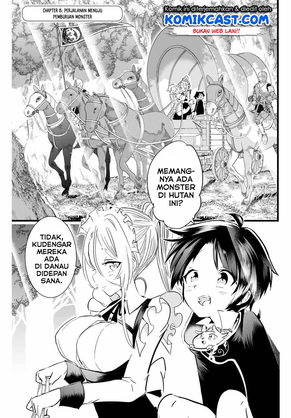 Tensei Shitara dai Nana Ouji dattanode, Kimamani Majutsu o Kiwamemasu Chapter 8 - halaman 1