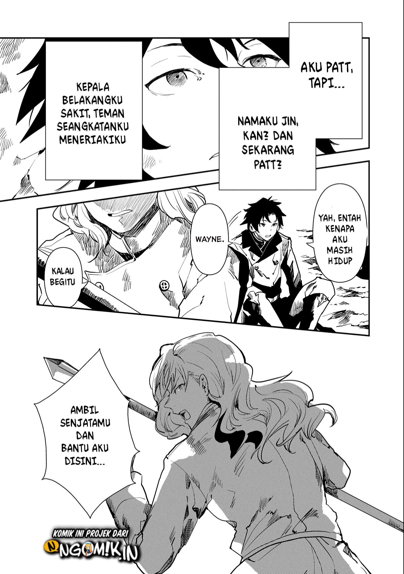 Tensei shitara Heishi Datta?!: Zankoku no Fukushuusha Chapter 1.1 - halaman 8