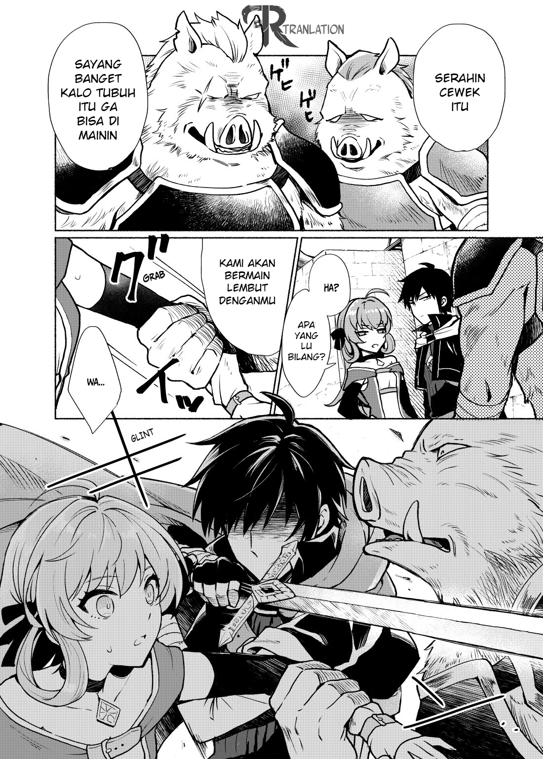 Tensei shitara Ore ga Heroine de Aitsu ga Yuusha Datta Chapter 1 - halaman 7