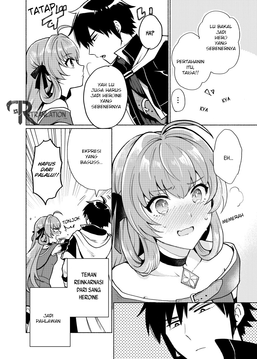 Tensei shitara Ore ga Heroine de Aitsu ga Yuusha Datta Chapter 1 - halaman 9
