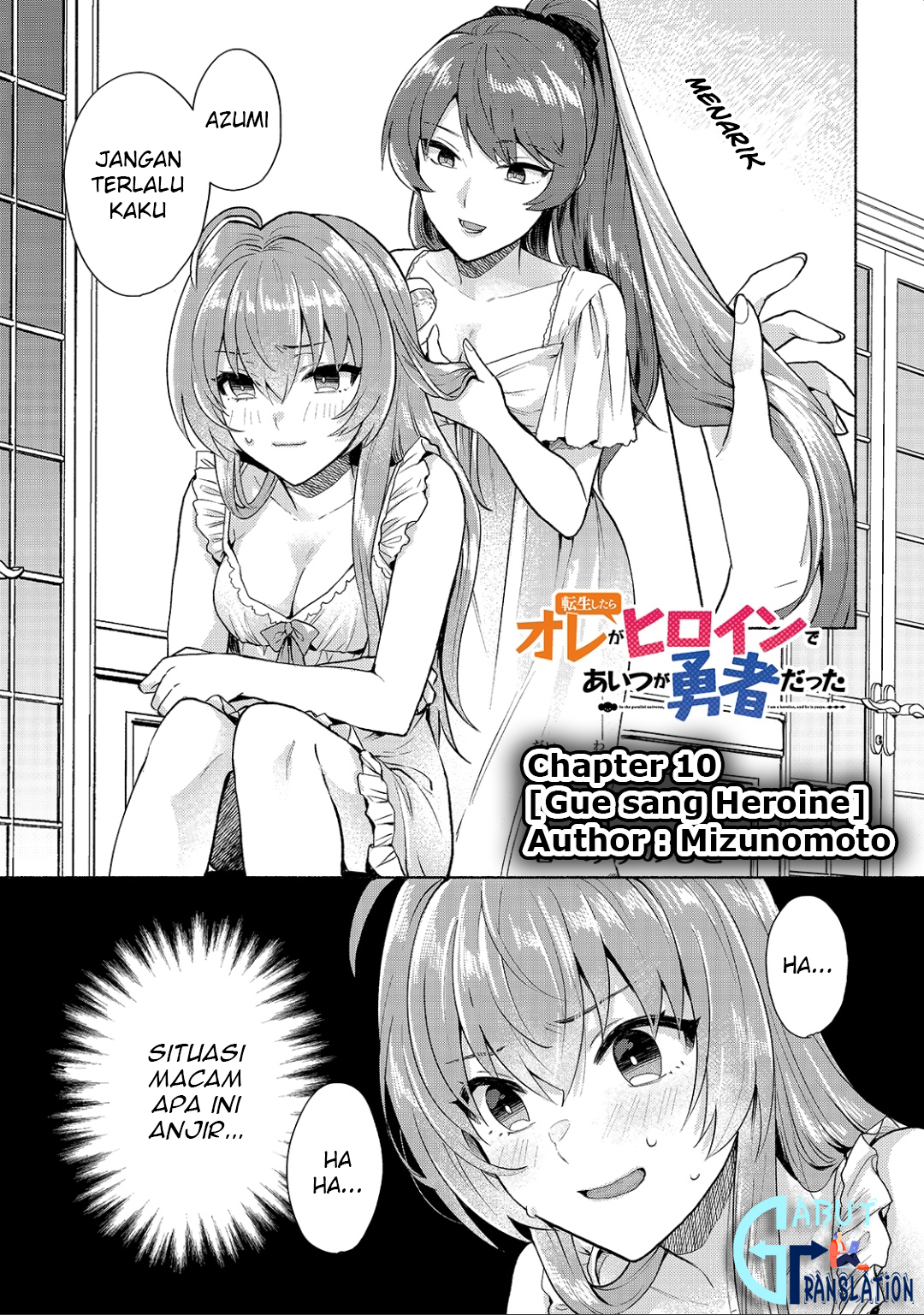 Tensei shitara Ore ga Heroine de Aitsu ga Yuusha Datta Chapter 10 - halaman 3