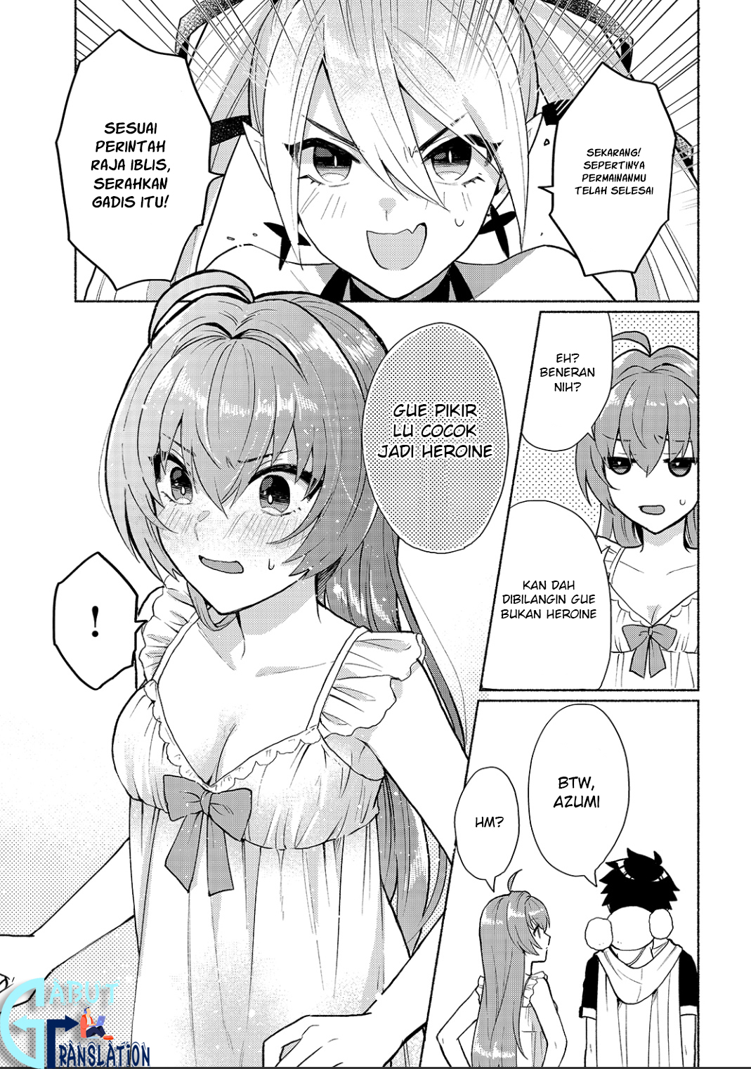 Tensei shitara Ore ga Heroine de Aitsu ga Yuusha Datta Chapter 11 - halaman 10