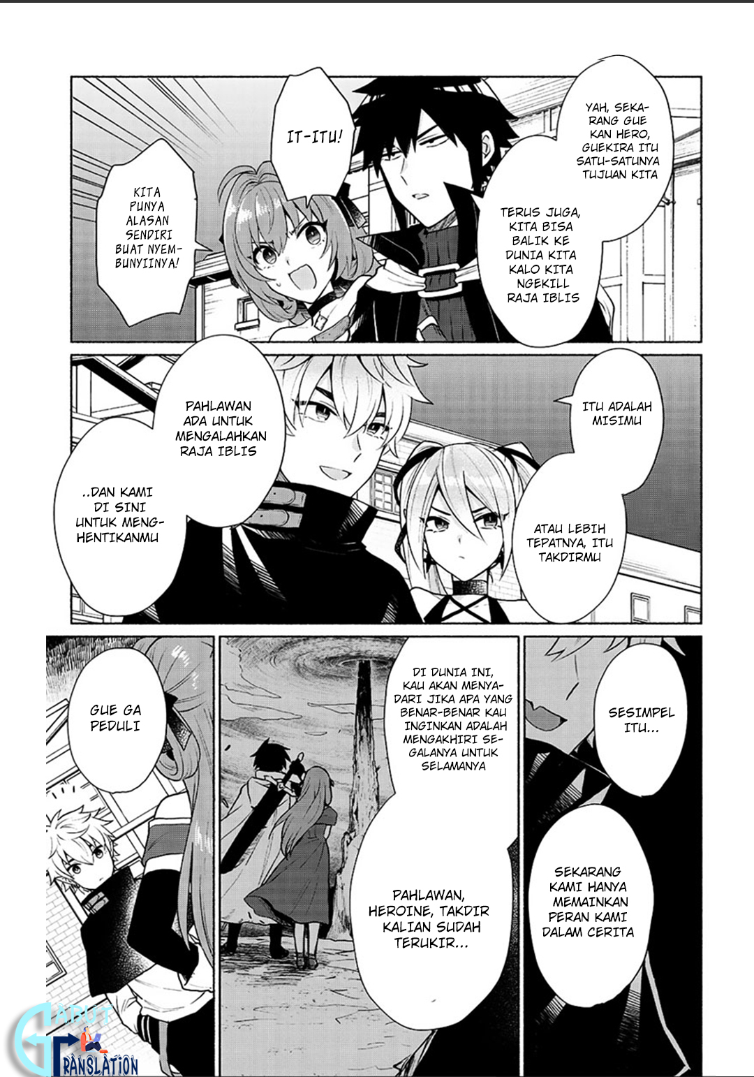 Tensei shitara Ore ga Heroine de Aitsu ga Yuusha Datta Chapter 14 - halaman 12
