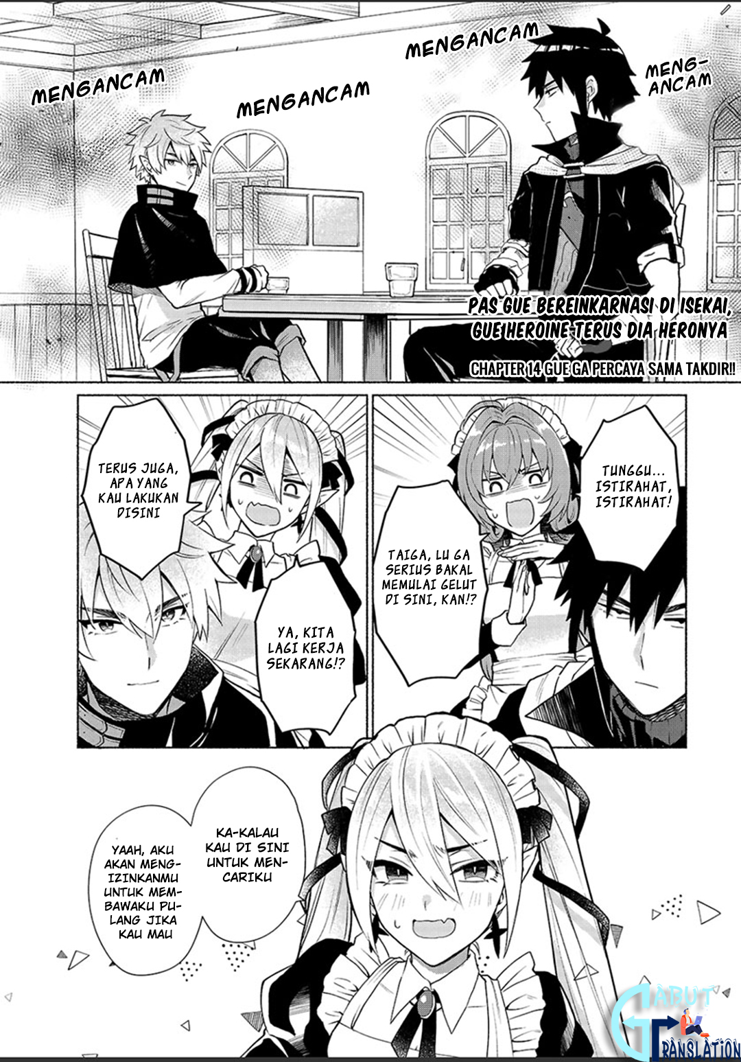 Tensei shitara Ore ga Heroine de Aitsu ga Yuusha Datta Chapter 14 - halaman 2