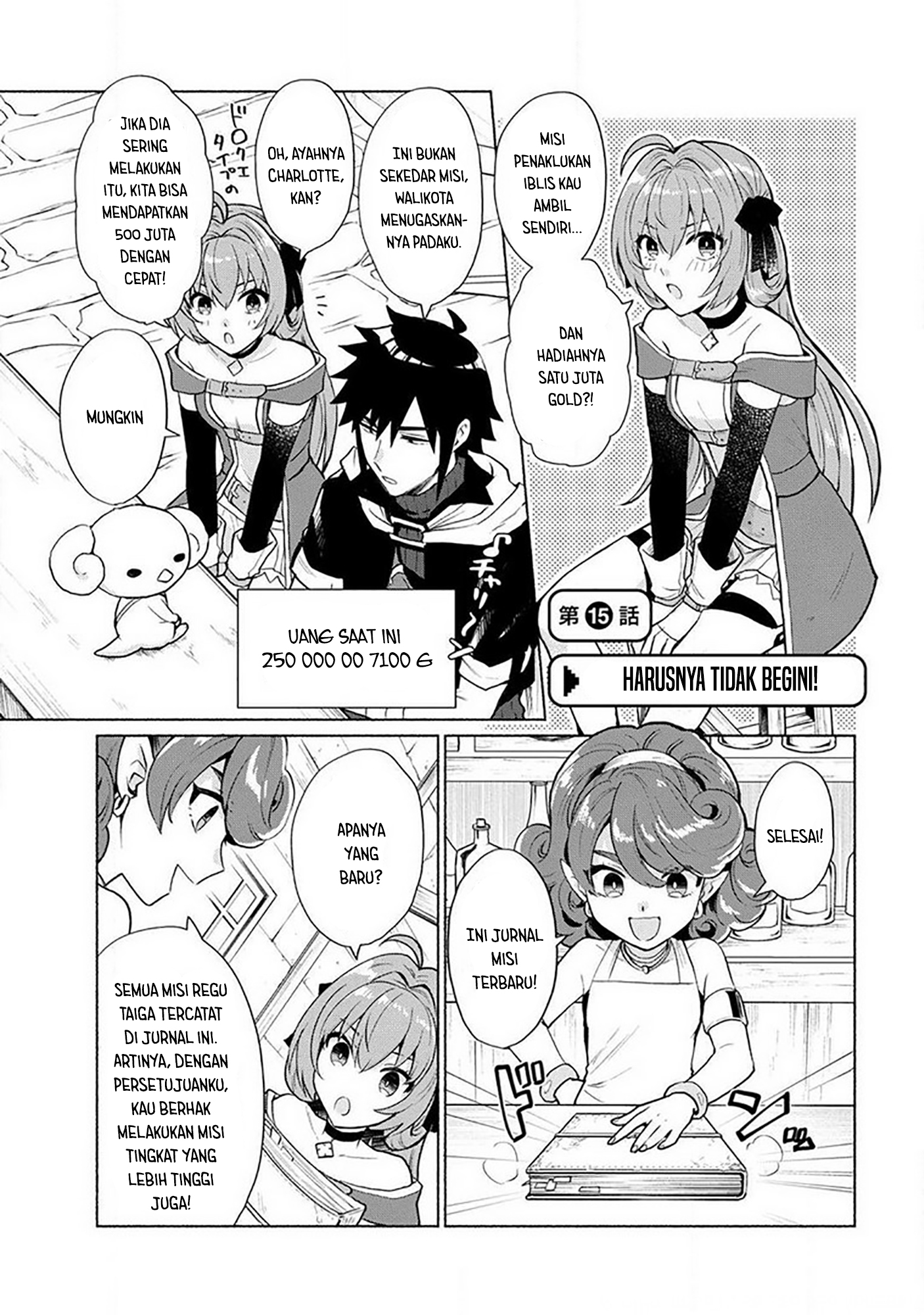 Tensei shitara Ore ga Heroine de Aitsu ga Yuusha Datta Chapter 15 - halaman 2