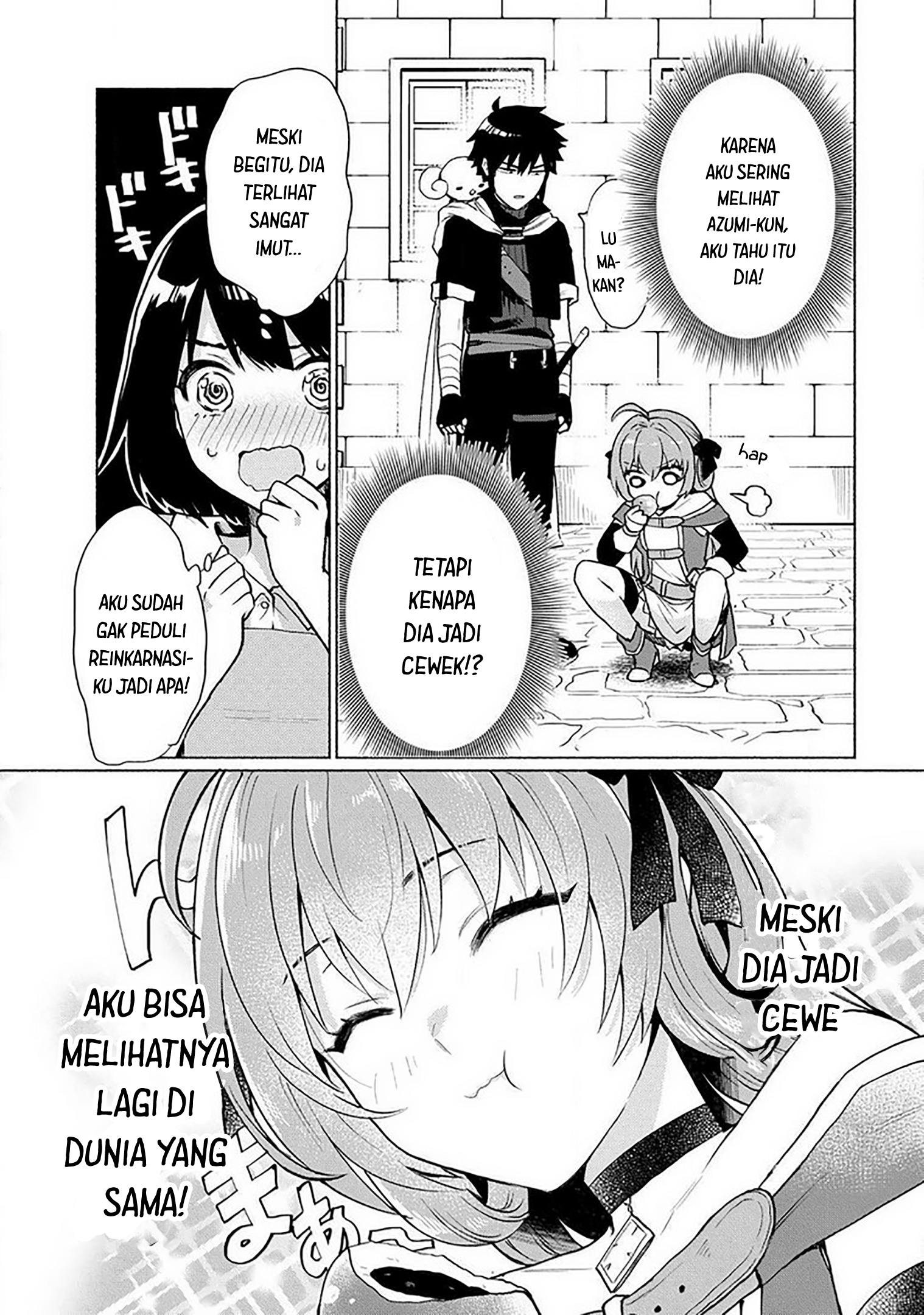 Tensei shitara Ore ga Heroine de Aitsu ga Yuusha Datta Chapter 18.5 - halaman 6