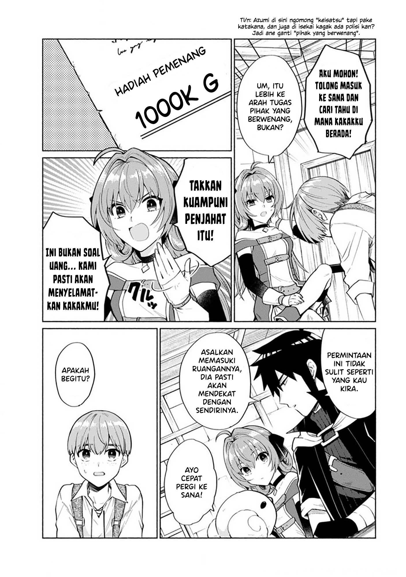 Tensei shitara Ore ga Heroine de Aitsu ga Yuusha Datta Chapter 19 - halaman 4