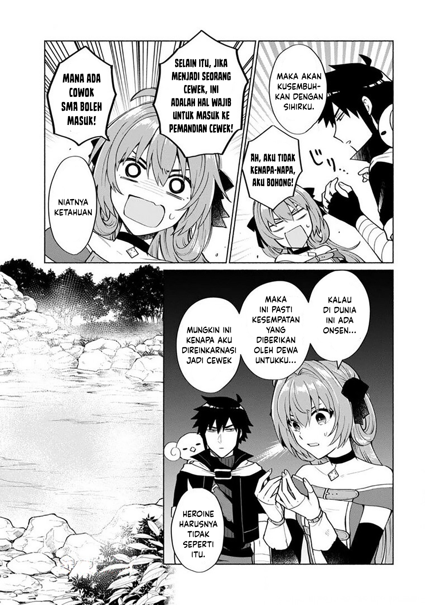 Tensei shitara Ore ga Heroine de Aitsu ga Yuusha Datta Chapter 21 - halaman 4
