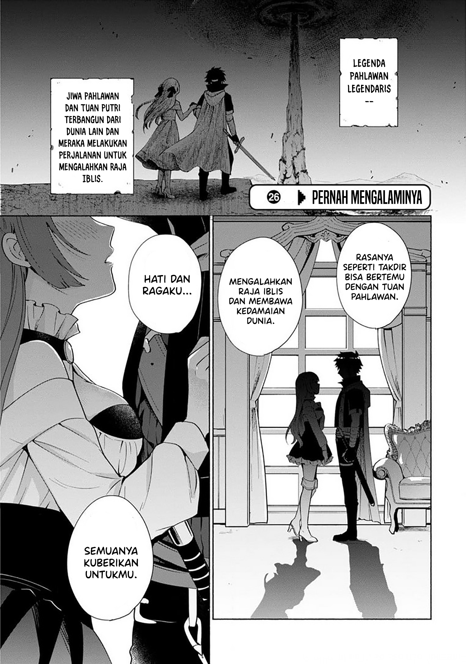 Tensei shitara Ore ga Heroine de Aitsu ga Yuusha Datta Chapter 26 - halaman 2
