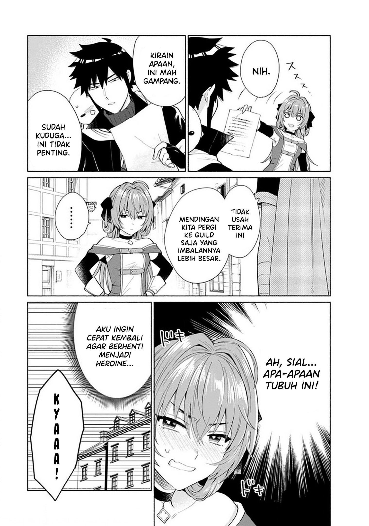 Tensei shitara Ore ga Heroine de Aitsu ga Yuusha Datta Chapter 26 - halaman 5