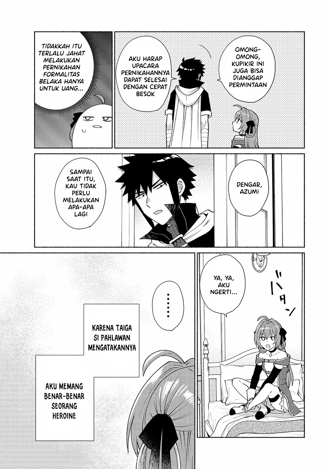 Tensei shitara Ore ga Heroine de Aitsu ga Yuusha Datta Chapter 28 - halaman 12