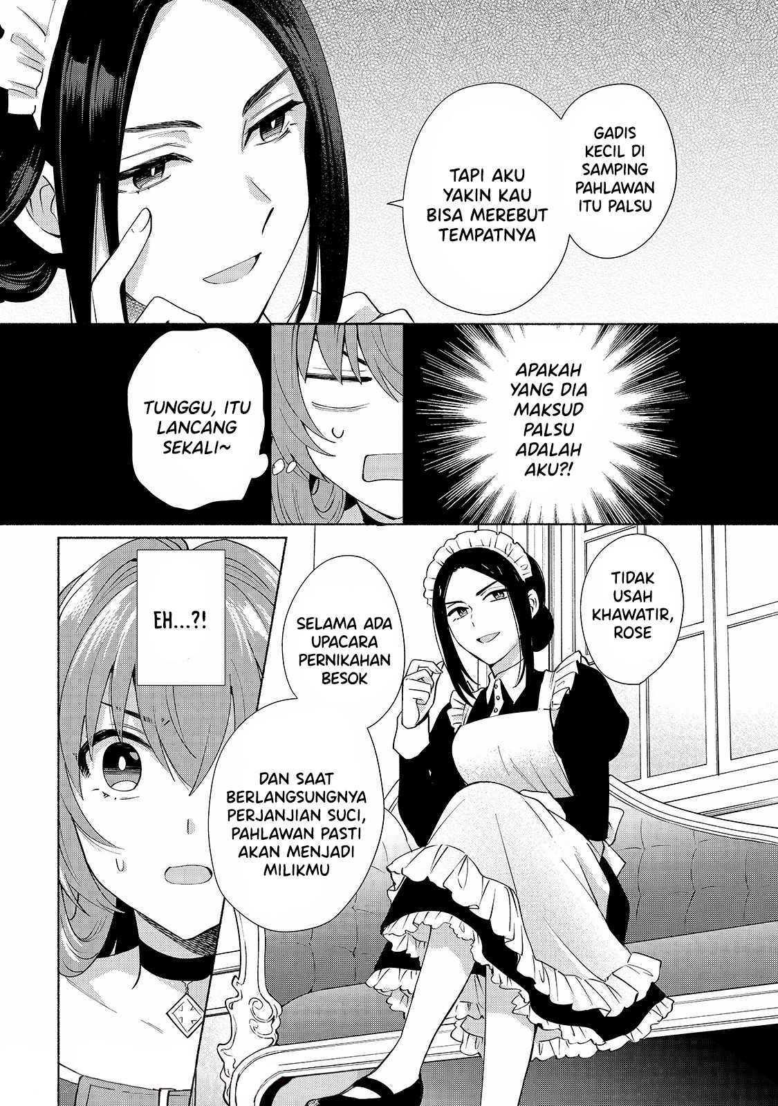 Tensei shitara Ore ga Heroine de Aitsu ga Yuusha Datta Chapter 28 - halaman 15