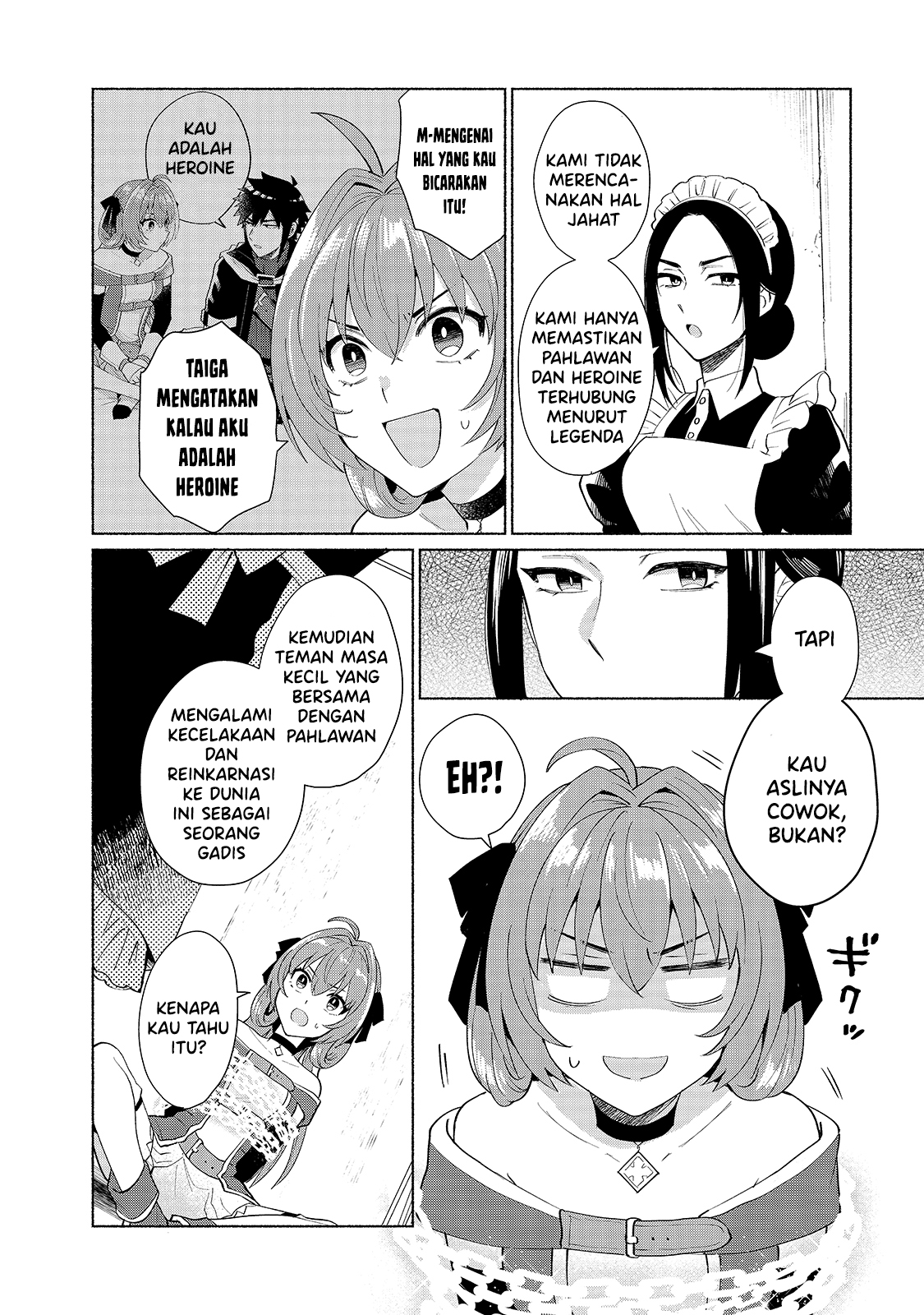 Tensei shitara Ore ga Heroine de Aitsu ga Yuusha Datta Chapter 29 - halaman 3