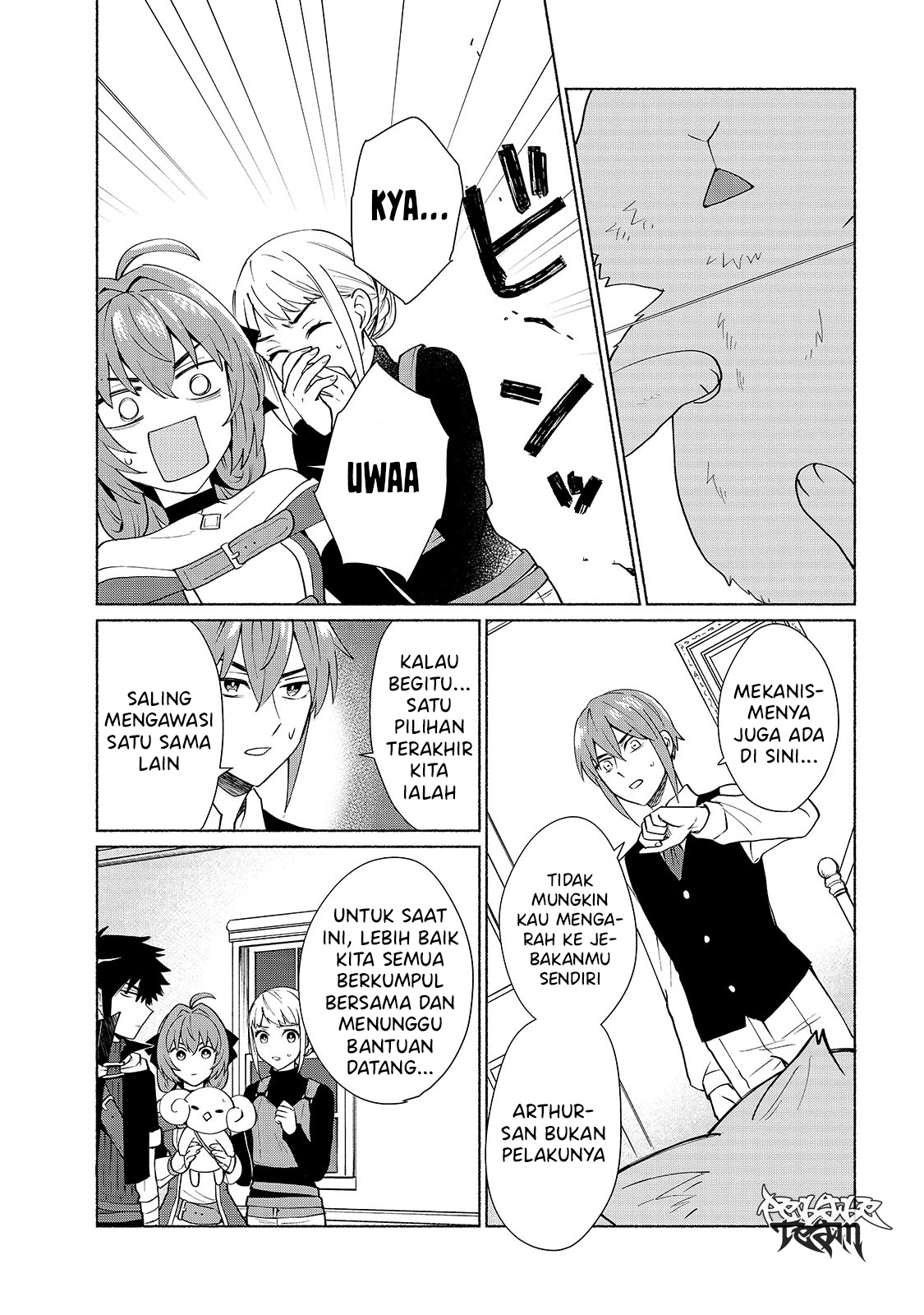 Tensei shitara Ore ga Heroine de Aitsu ga Yuusha Datta Chapter 33 - halaman 7
