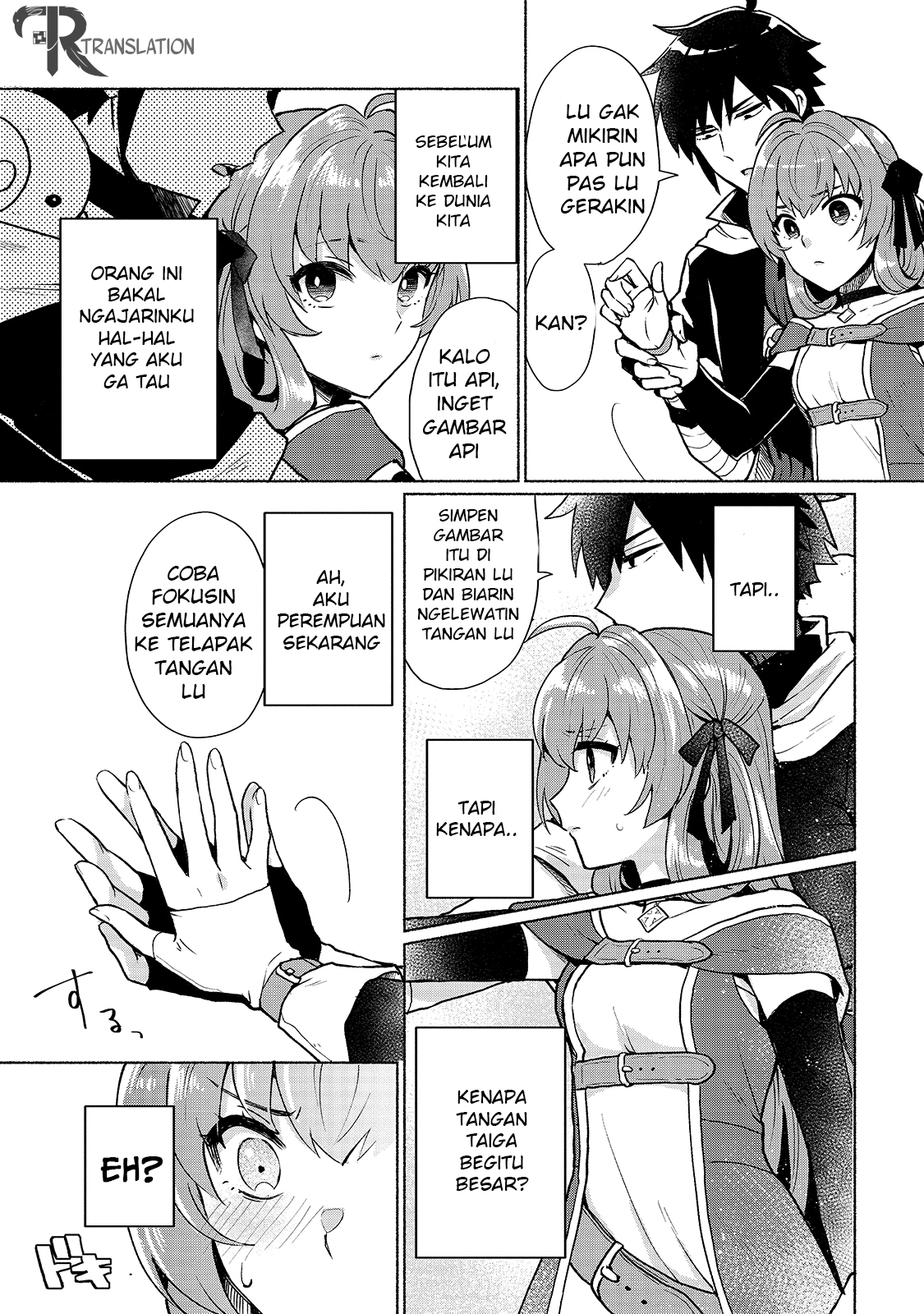 Tensei shitara Ore ga Heroine de Aitsu ga Yuusha Datta Chapter 4 - halaman 10
