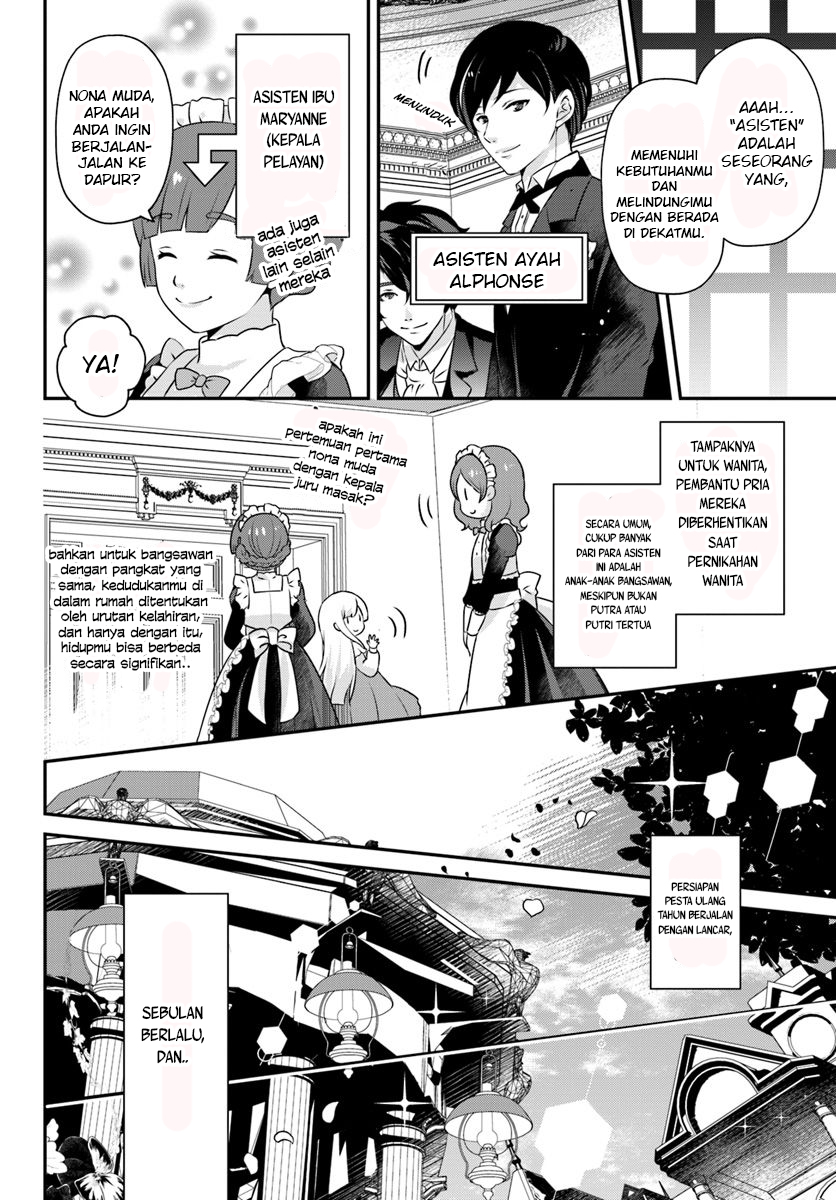 Tensei shitara Otome Game no Sekai? Ie, Majutsu wo Kiwameru no ni Isogashii node Souiu no wa Kekkou desu. Chapter 4.2 - halaman 3