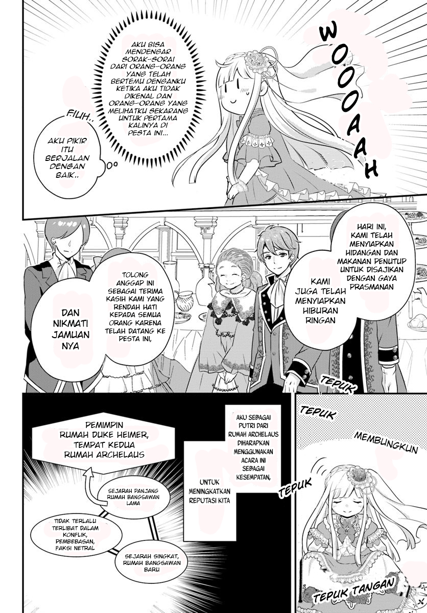 Tensei shitara Otome Game no Sekai? Ie, Majutsu wo Kiwameru no ni Isogashii node Souiu no wa Kekkou desu. Chapter 4.2 - halaman 7
