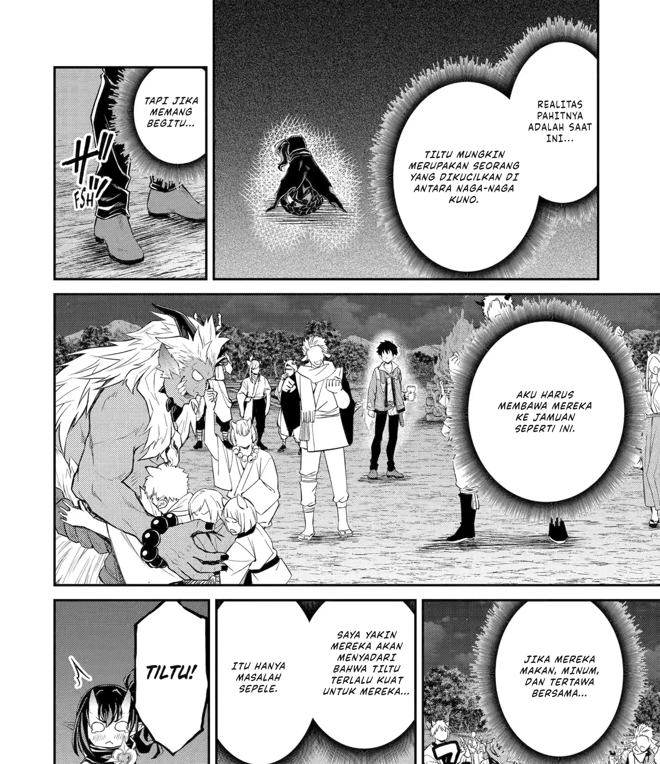 Tensei shitara Saikyoushu-tachi ga Sumau Shima deshita. Kono Shima de Slow Life wo Tanoshimimasu Chapter 24 - halaman 54