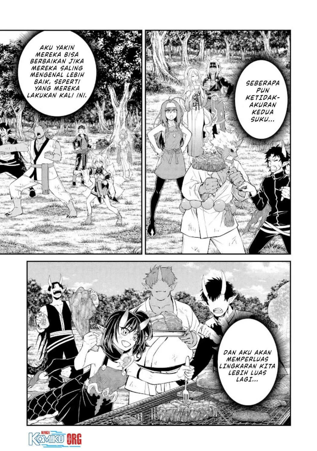 Tensei shitara Saikyoushu-tachi ga Sumau Shima deshita. Kono Shima de Slow Life wo Tanoshimimasu Chapter 26 - halaman 35